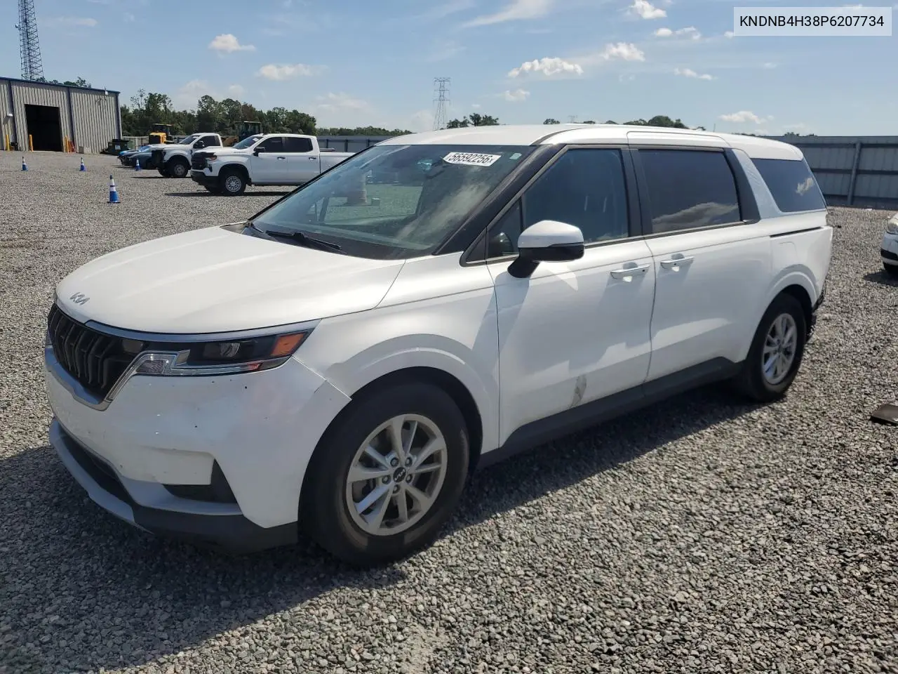 2023 Kia Carnival Lx VIN: KNDNB4H38P6207734 Lot: 56592256