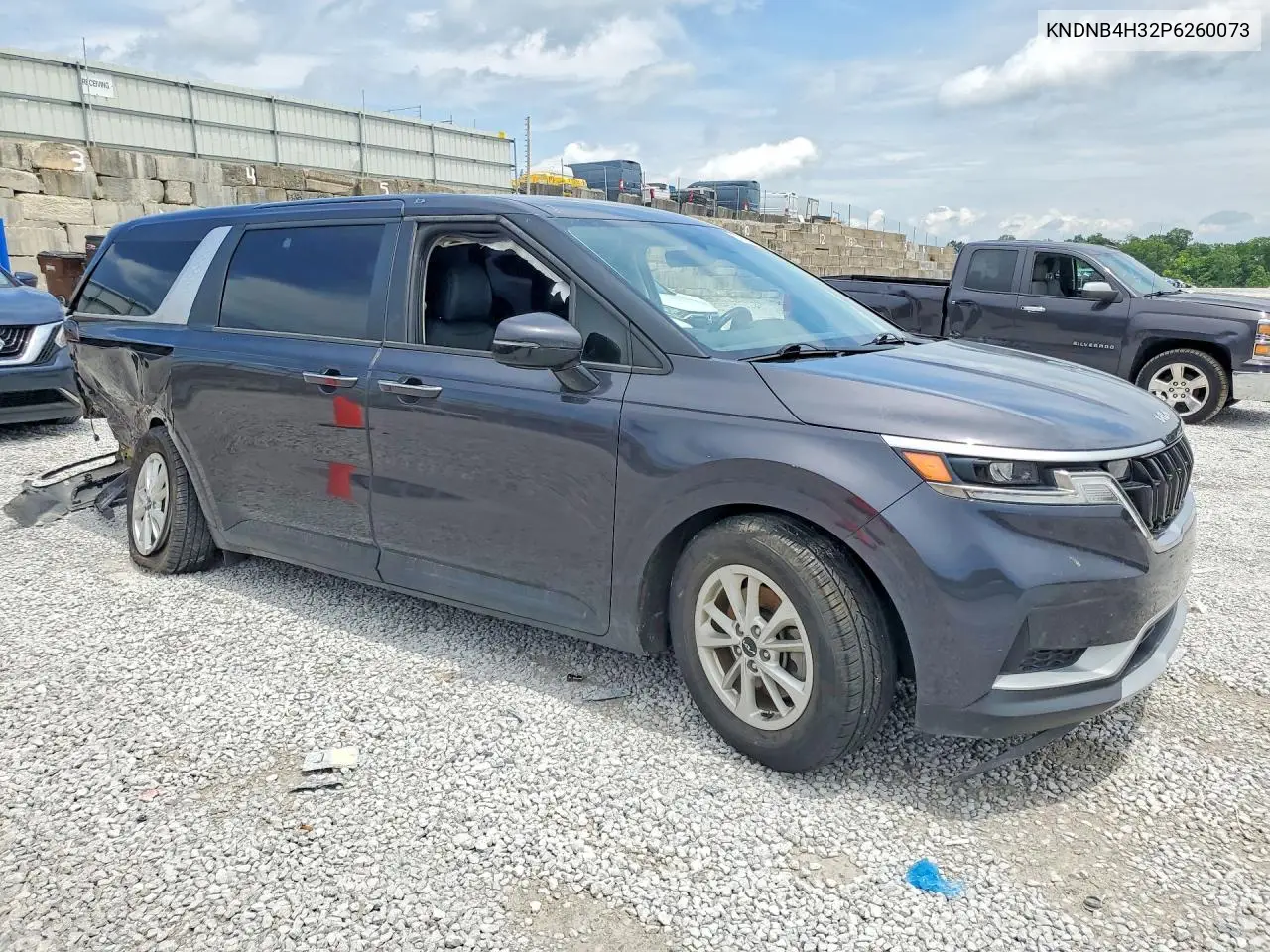 2023 Kia Carnival Lx VIN: KNDNB4H32P6260073 Lot: 57067906