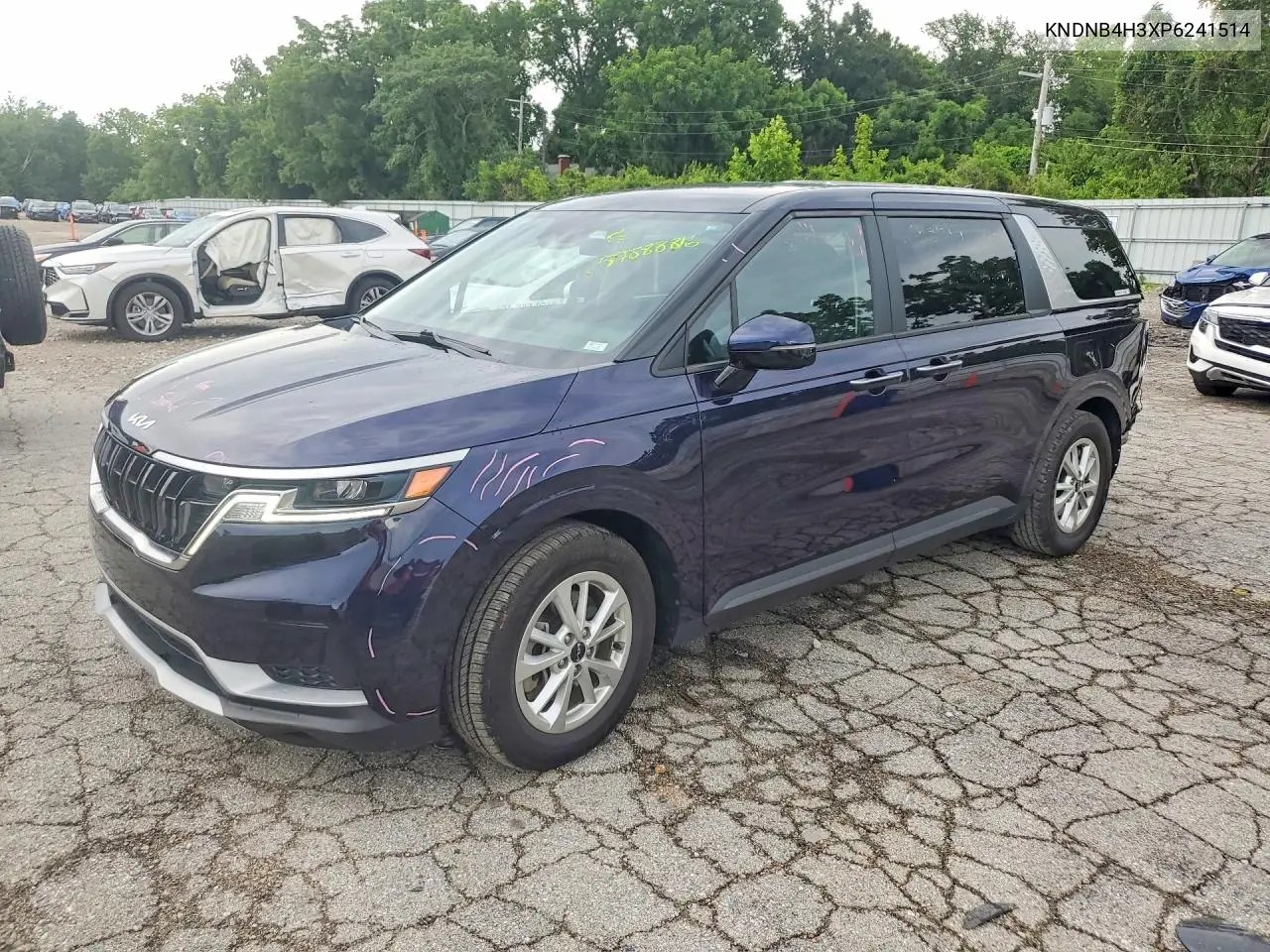 2023 Kia Carnival Lx VIN: KNDNB4H3XP6241514 Lot: 57888816