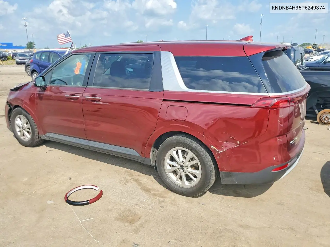2023 Kia Carnival Lx VIN: KNDNB4H35P6249374 Lot: 59701626