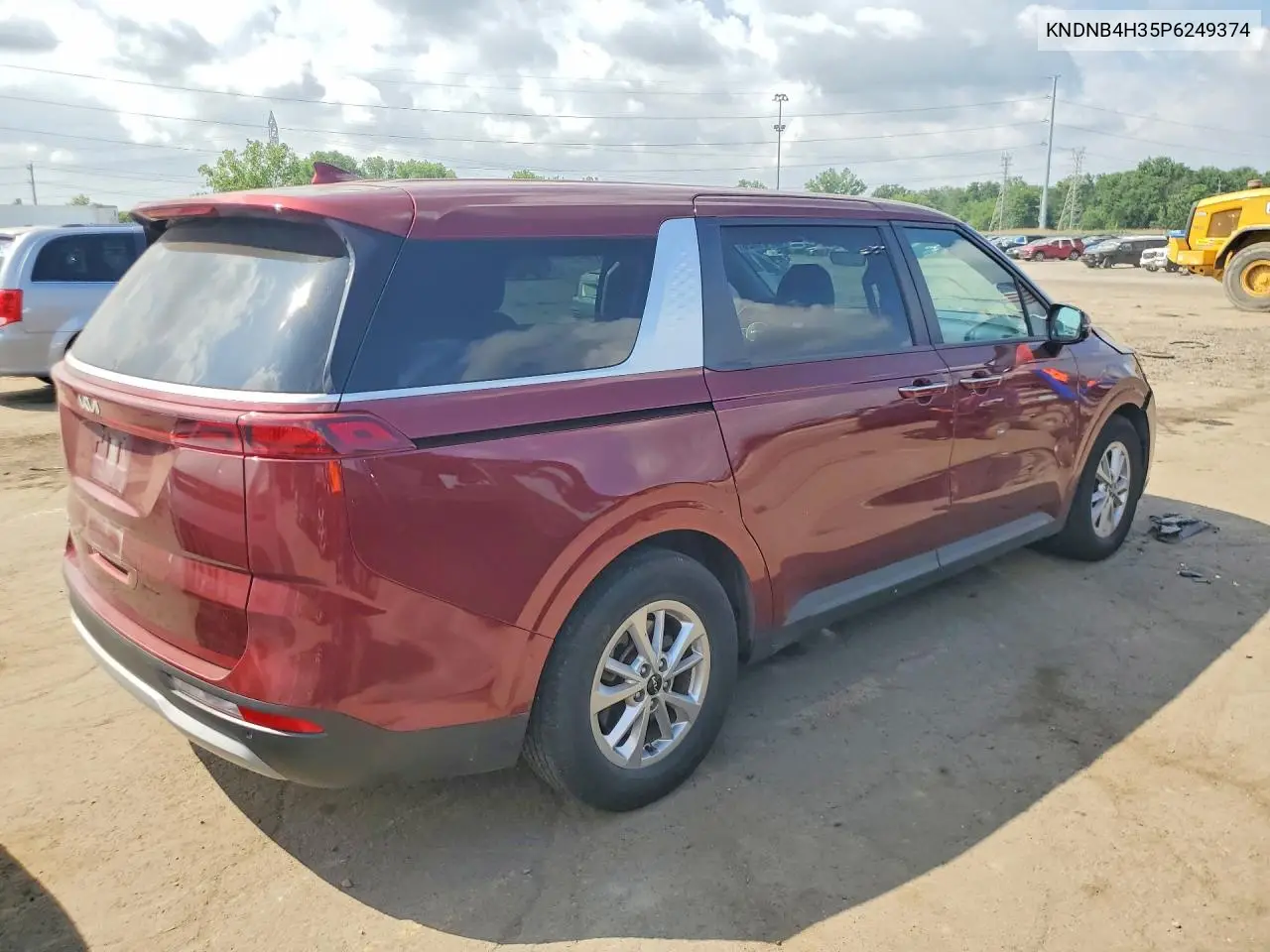 2023 Kia Carnival Lx VIN: KNDNB4H35P6249374 Lot: 59701626
