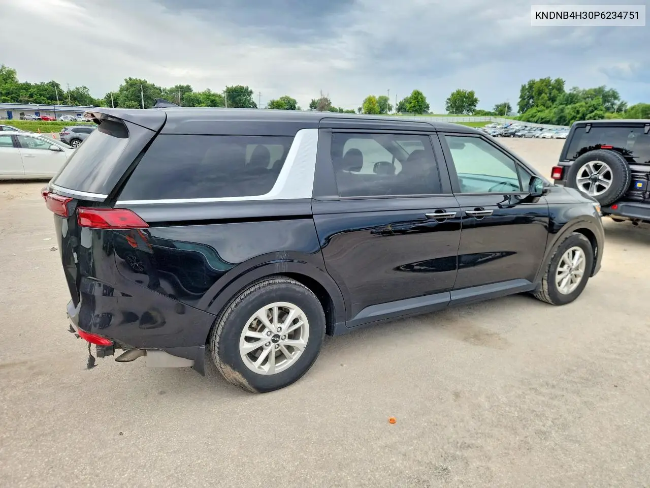 2023 Kia Carnival Lx VIN: KNDNB4H30P6234751 Lot: 59978066