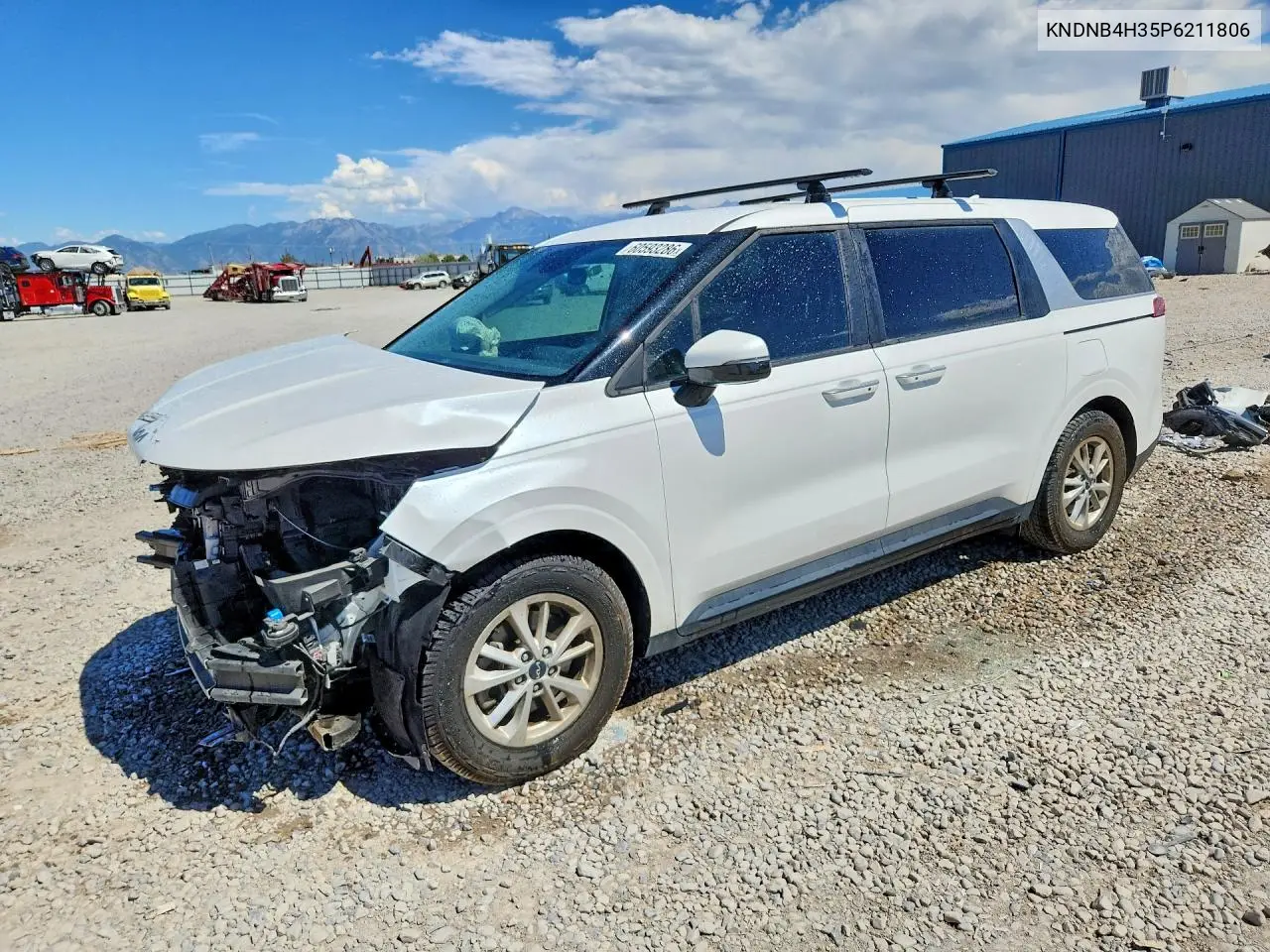 2023 Kia Carnival Lx VIN: KNDNB4H35P6211806 Lot: 60593286