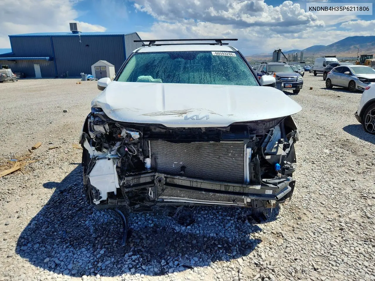 2023 Kia Carnival Lx VIN: KNDNB4H35P6211806 Lot: 60593286