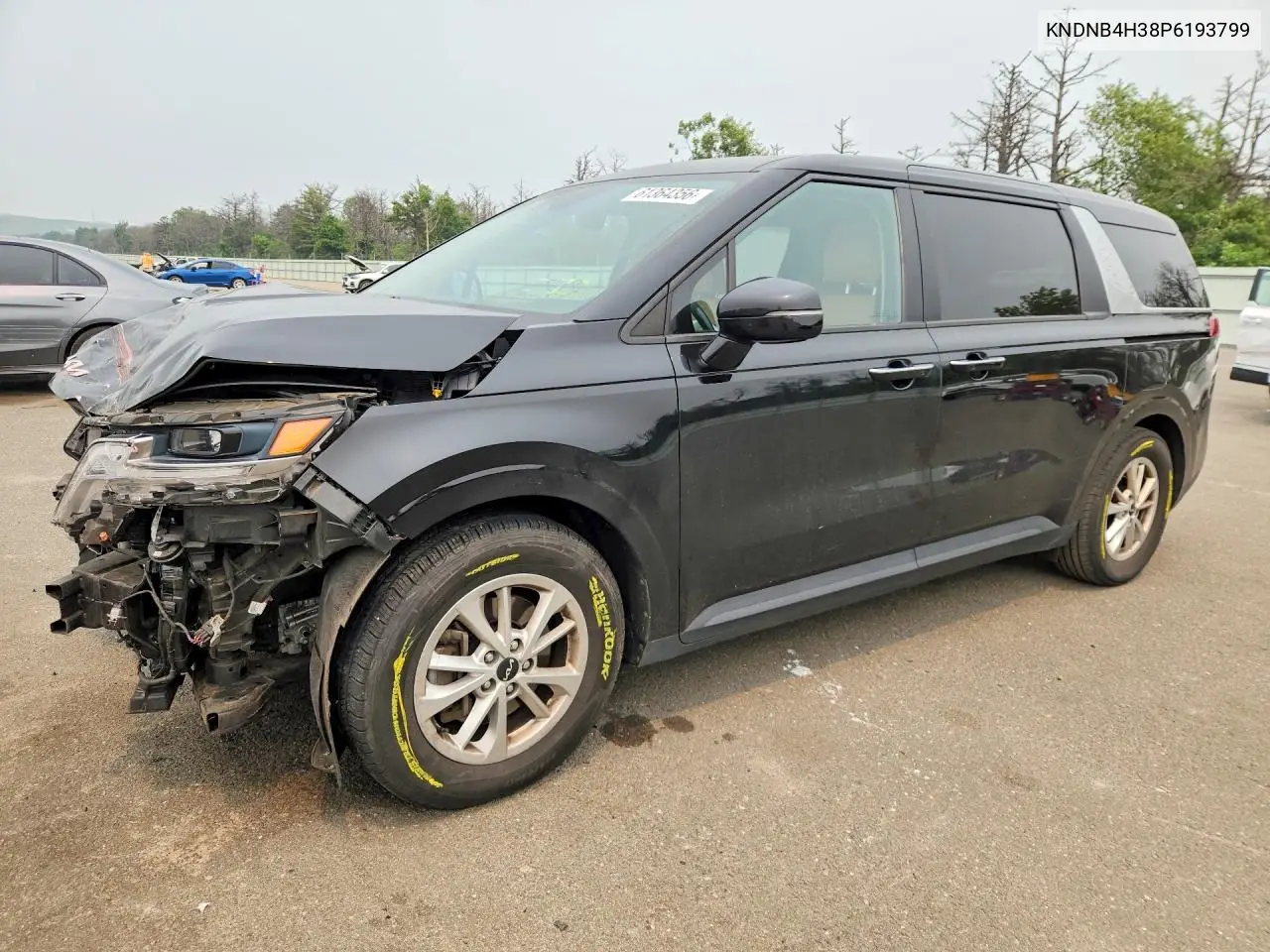 2023 Kia Carnival Lx VIN: KNDNB4H38P6193799 Lot: 61364356