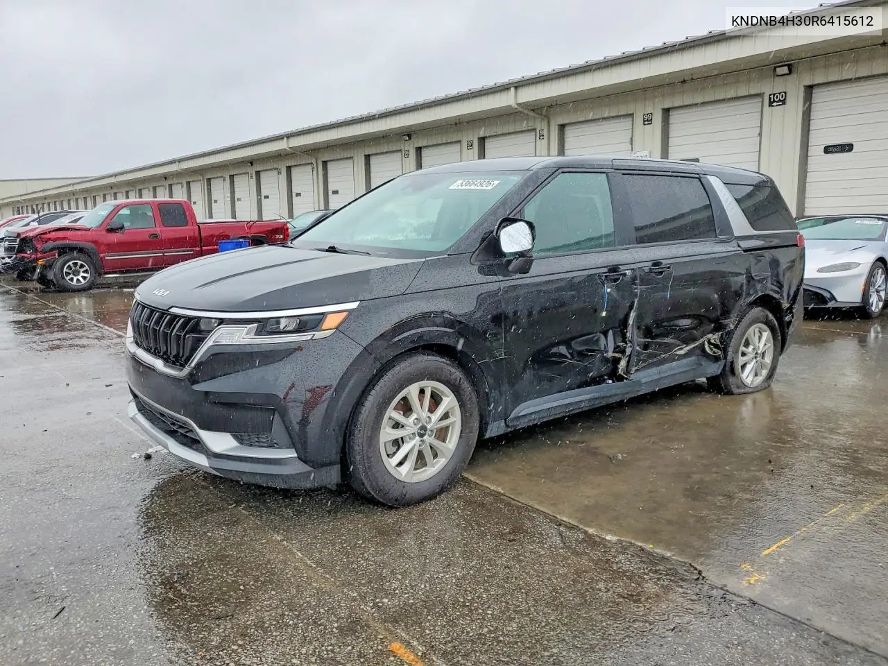 2024 Kia Carnival Lx VIN: KNDNB4H30R6415612 Lot: 53664926