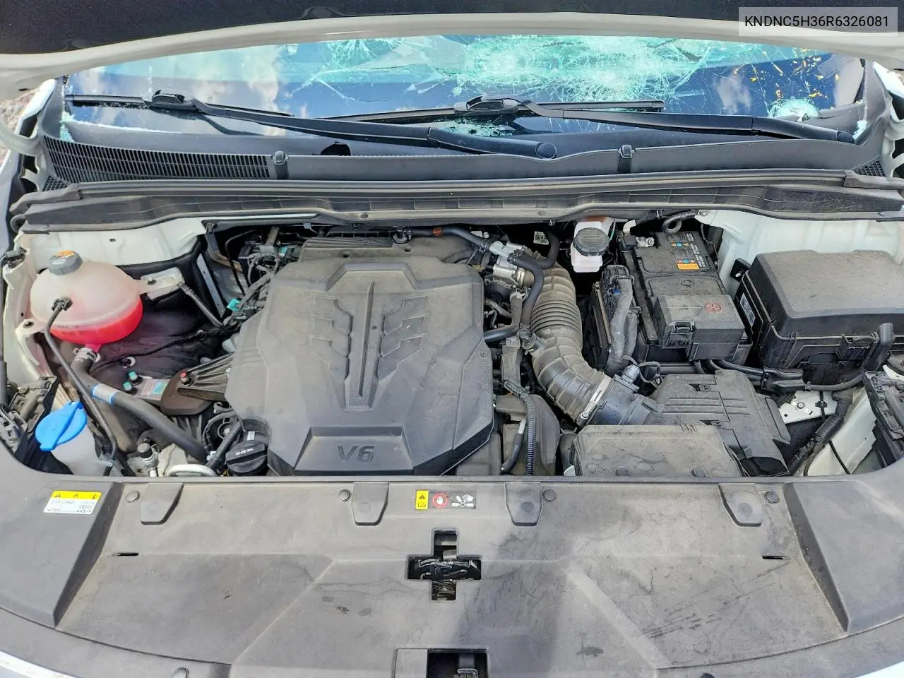 2024 Kia Carnival Ex VIN: KNDNC5H36R6326081 Lot: 53774876