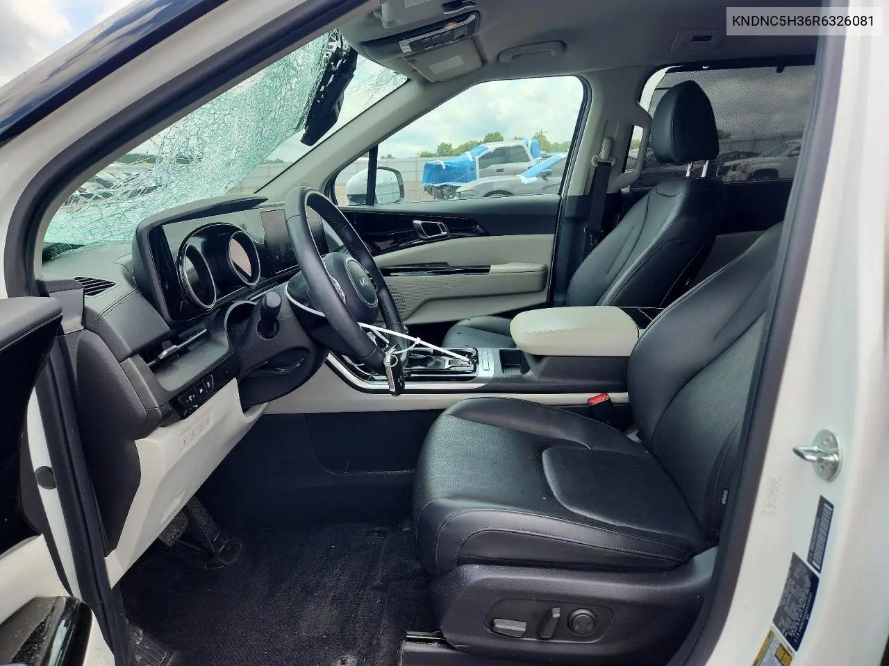 2024 Kia Carnival Ex VIN: KNDNC5H36R6326081 Lot: 53774876