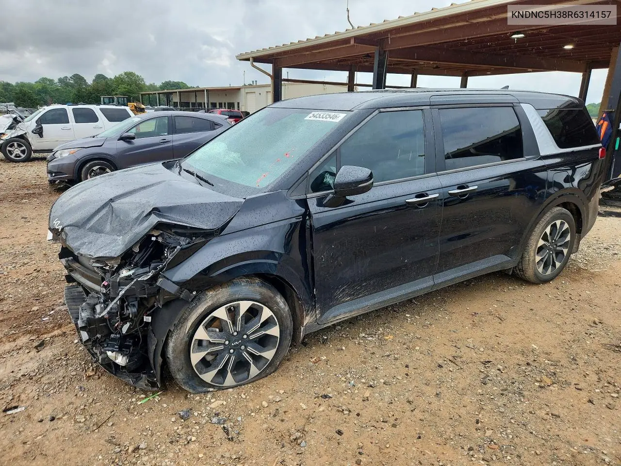 2024 Kia Carnival Ex VIN: KNDNC5H38R6314157 Lot: 54533546