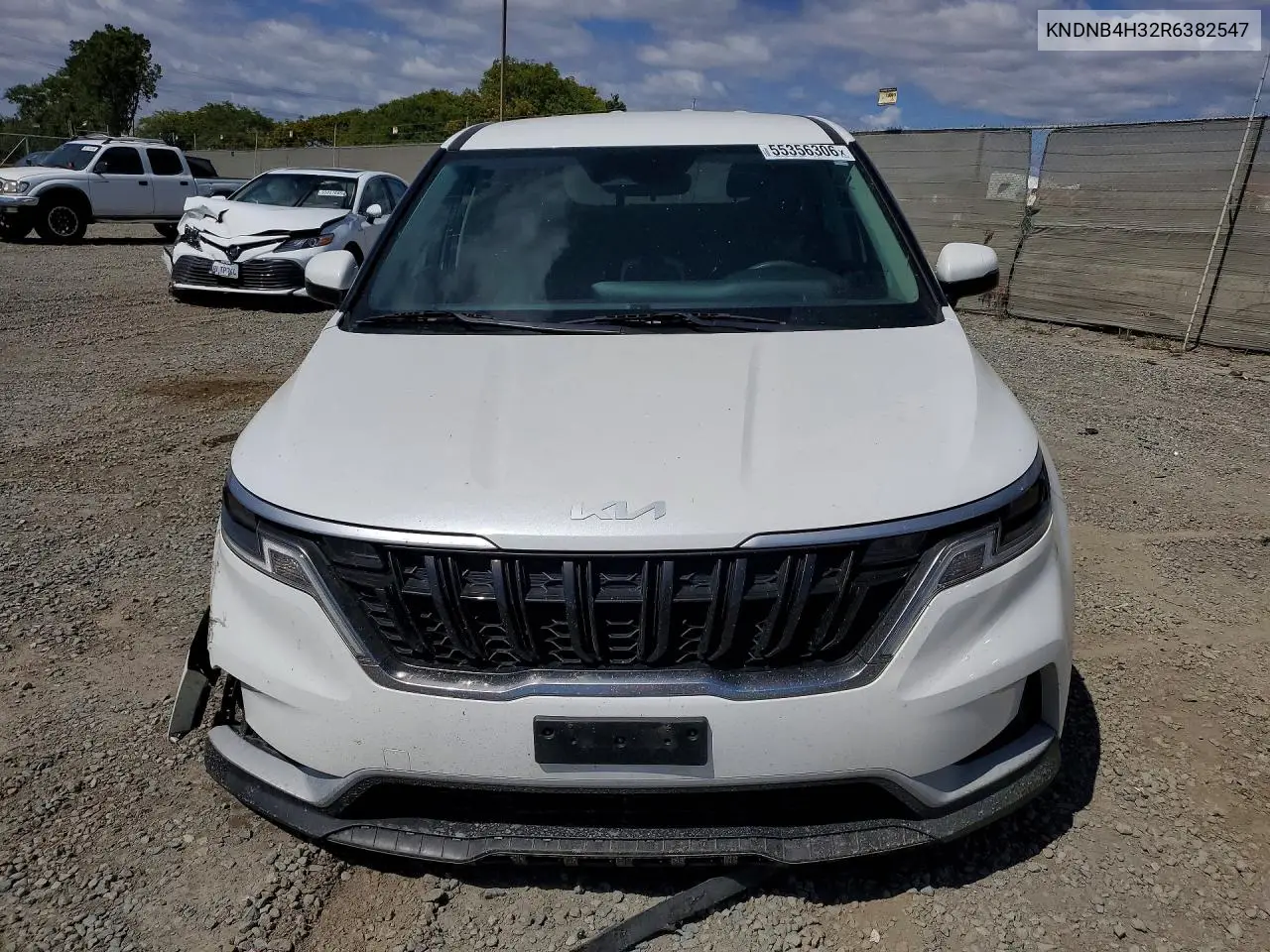 2024 Kia Carnival Lx VIN: KNDNB4H32R6382547 Lot: 55356306