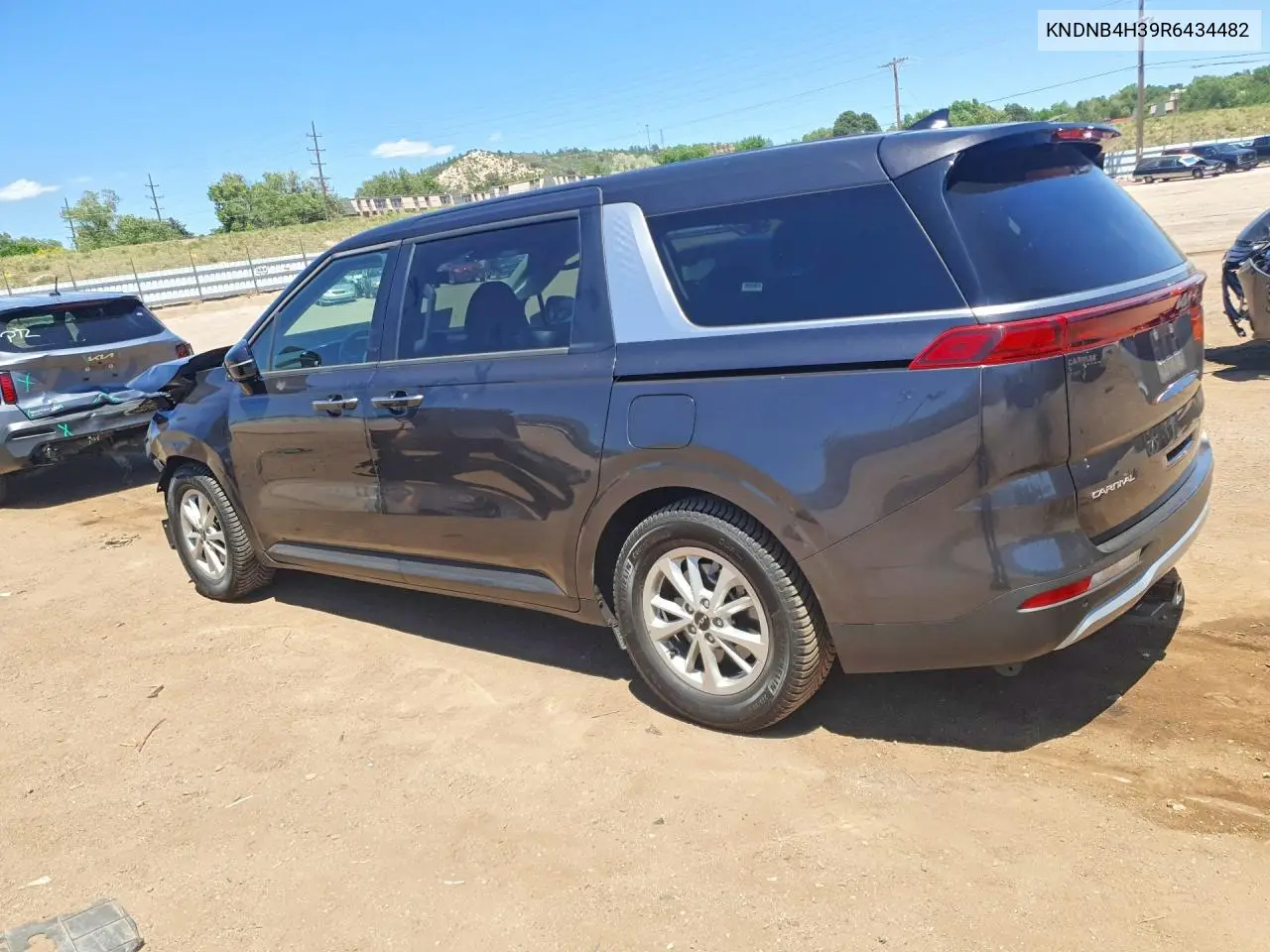 2024 Kia Carnival Lx VIN: KNDNB4H39R6434482 Lot: 57077796