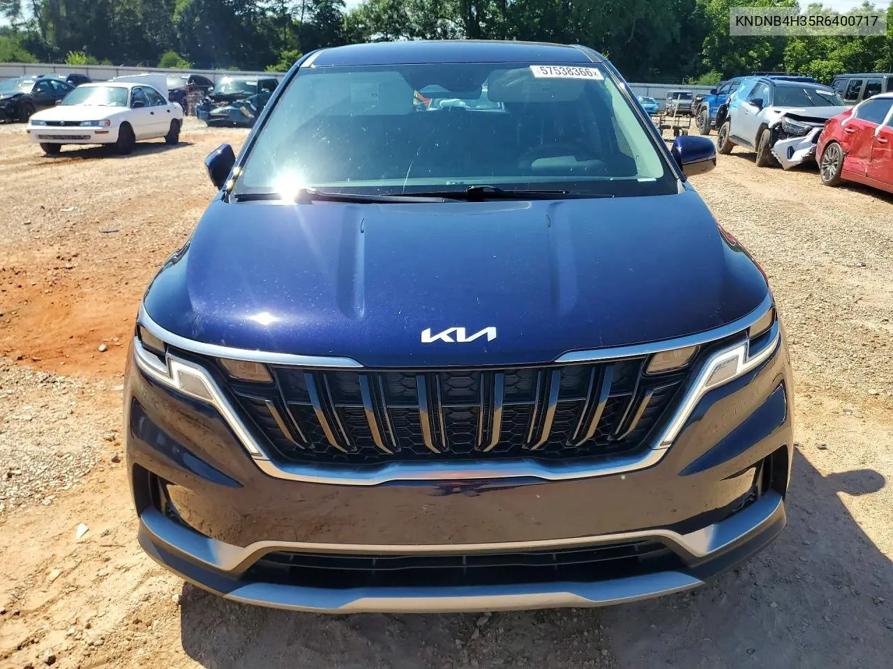 2024 Kia Carnival Lx VIN: KNDNB4H35R6400717 Lot: 57538366