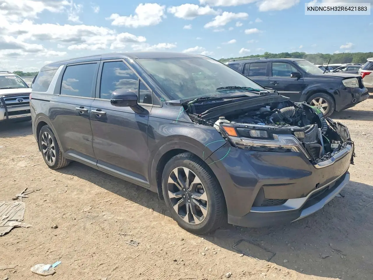 2024 Kia Carnival Ex VIN: KNDNC5H32R6421883 Lot: 57917686