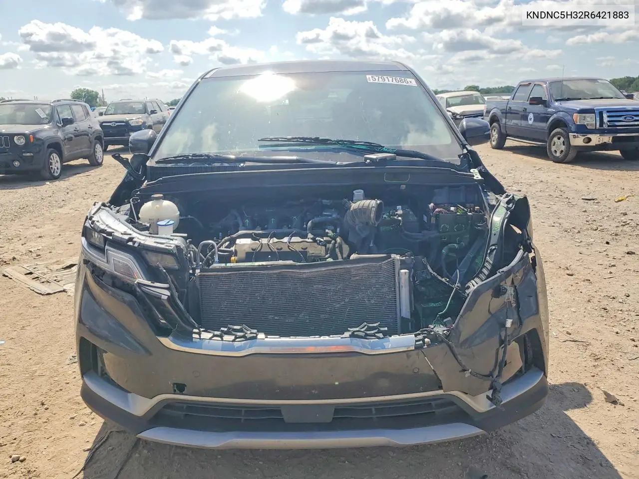 2024 Kia Carnival Ex VIN: KNDNC5H32R6421883 Lot: 57917686