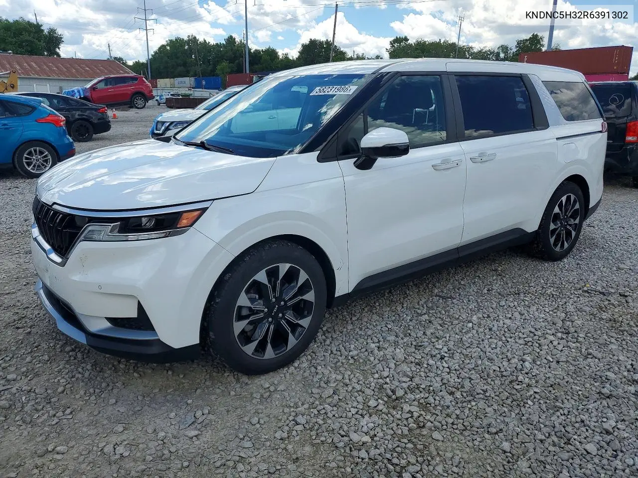 2024 Kia Carnival Ex VIN: KNDNC5H32R6391302 Lot: 58231986
