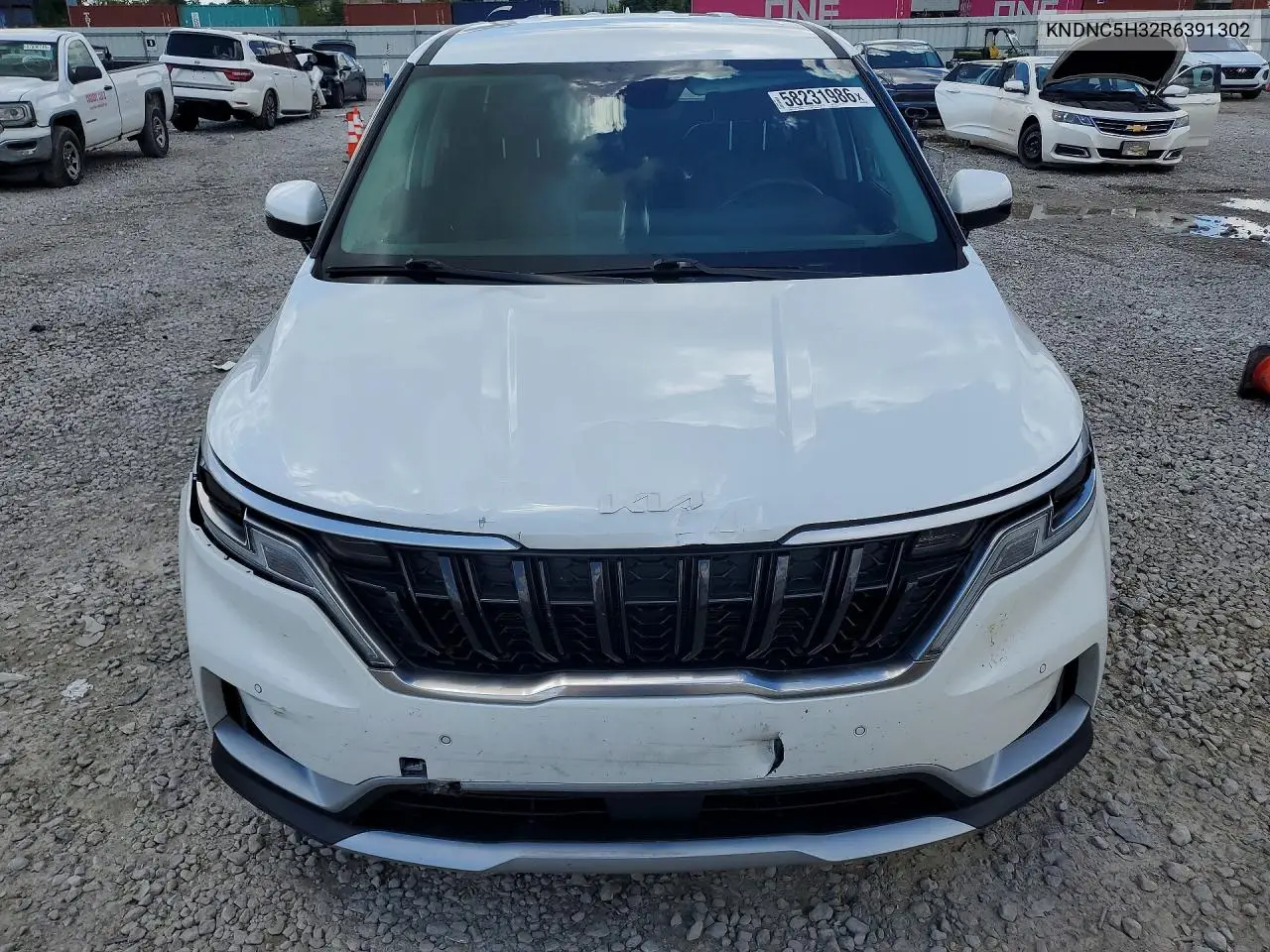 2024 Kia Carnival Ex VIN: KNDNC5H32R6391302 Lot: 58231986