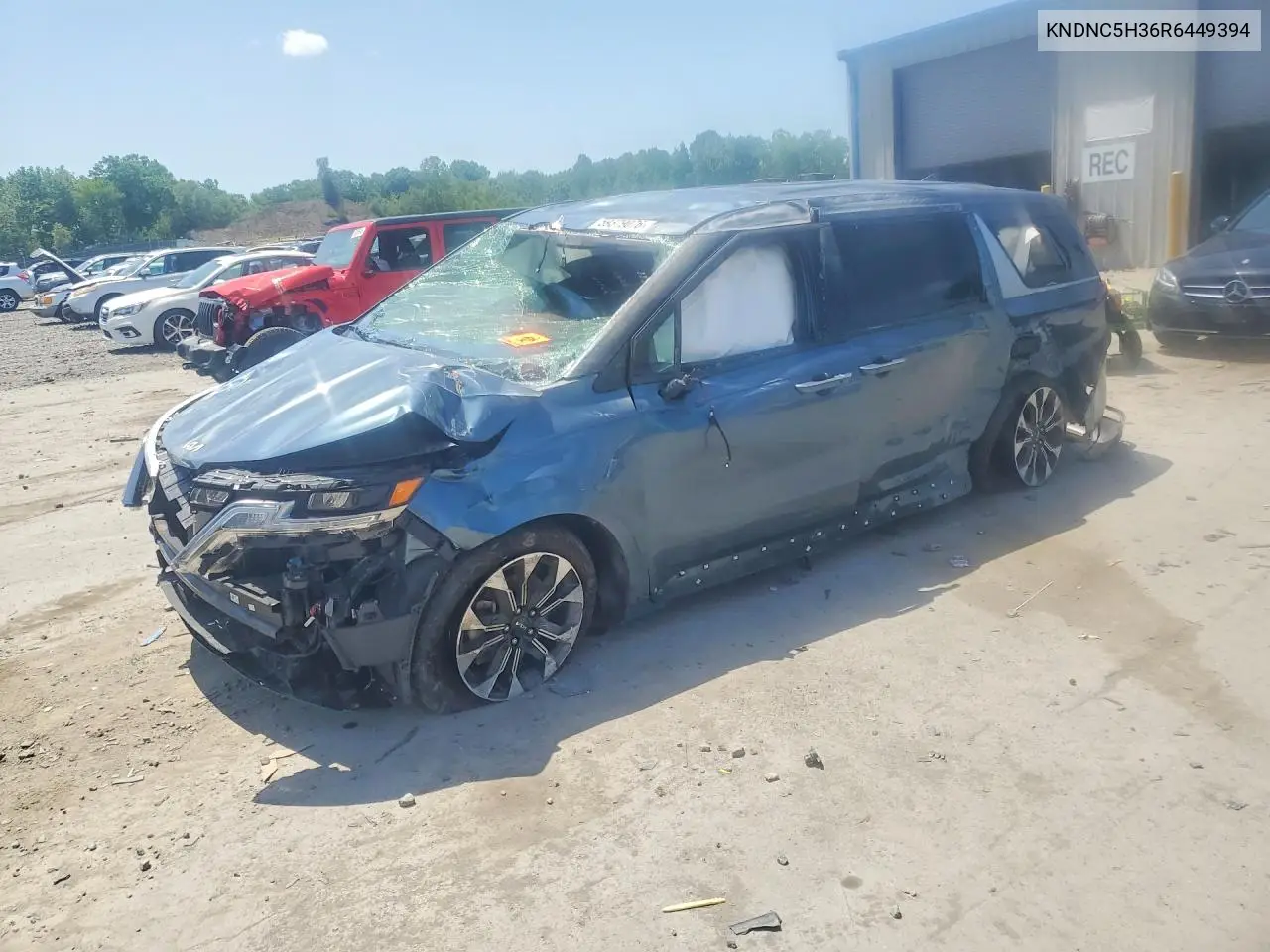 2024 Kia Carnival Ex VIN: KNDNC5H36R6449394 Lot: 59379076