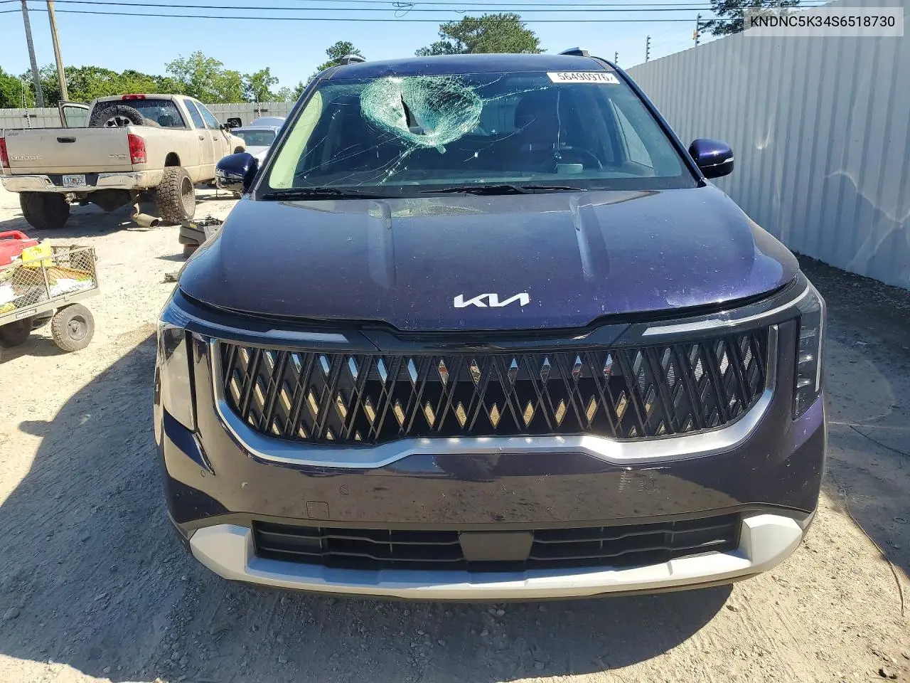 2025 Kia Carnival Ex VIN: KNDNC5K34S6518730 Lot: 56490976