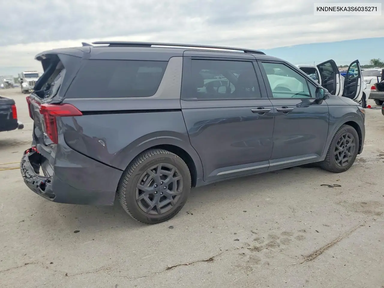 2025 Kia Carnival Hybrid Sx Prestige VIN: KNDNE5KA3S6035271 Lot: 57184736
