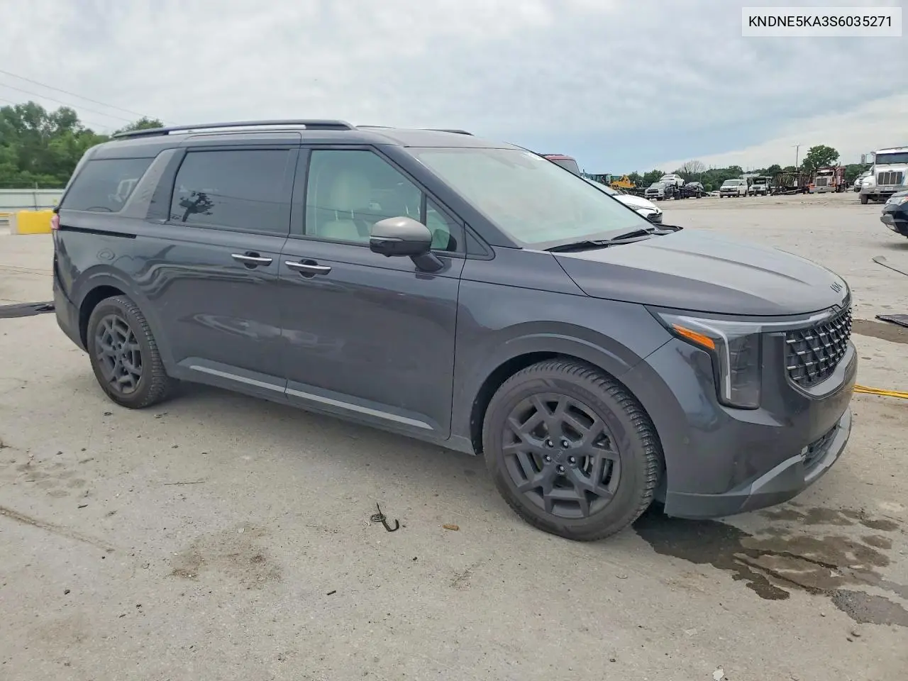2025 Kia Carnival Hybrid Sx Prestige VIN: KNDNE5KA3S6035271 Lot: 57184736