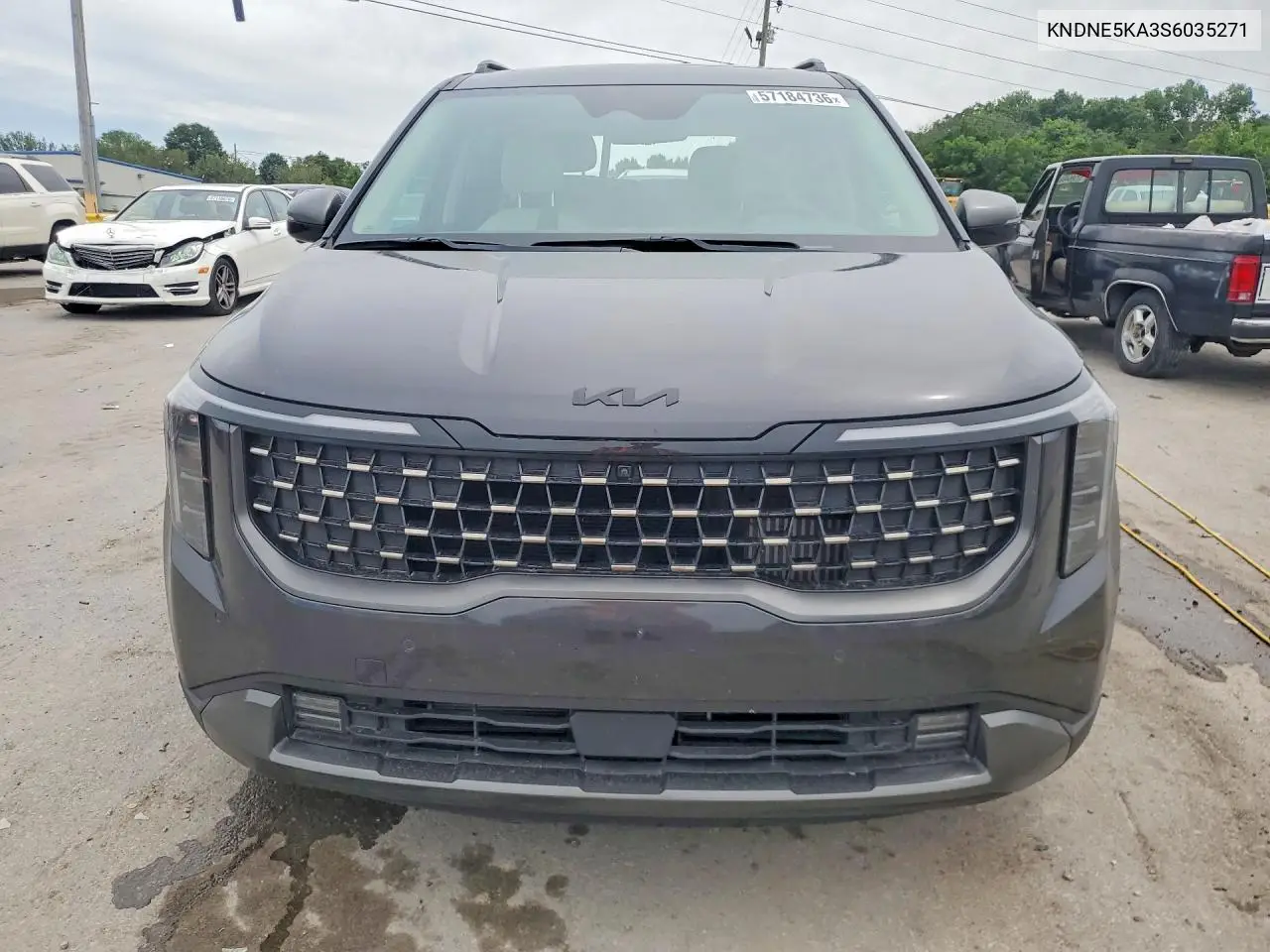 2025 Kia Carnival Hybrid Sx Prestige VIN: KNDNE5KA3S6035271 Lot: 57184736