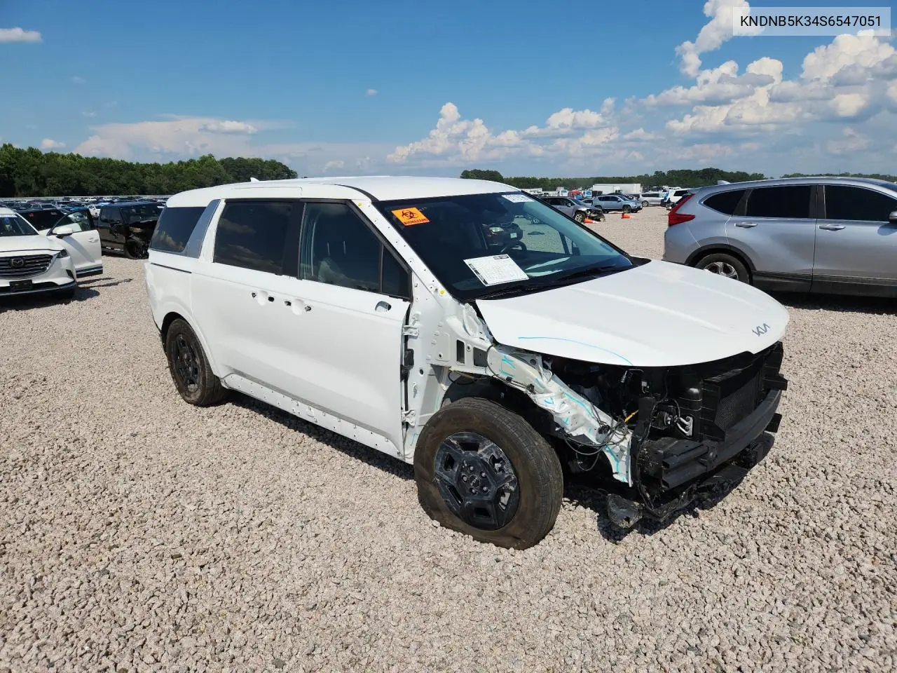 2025 Kia Carnival Lxs VIN: KNDNB5K34S6547051 Lot: 57319196
