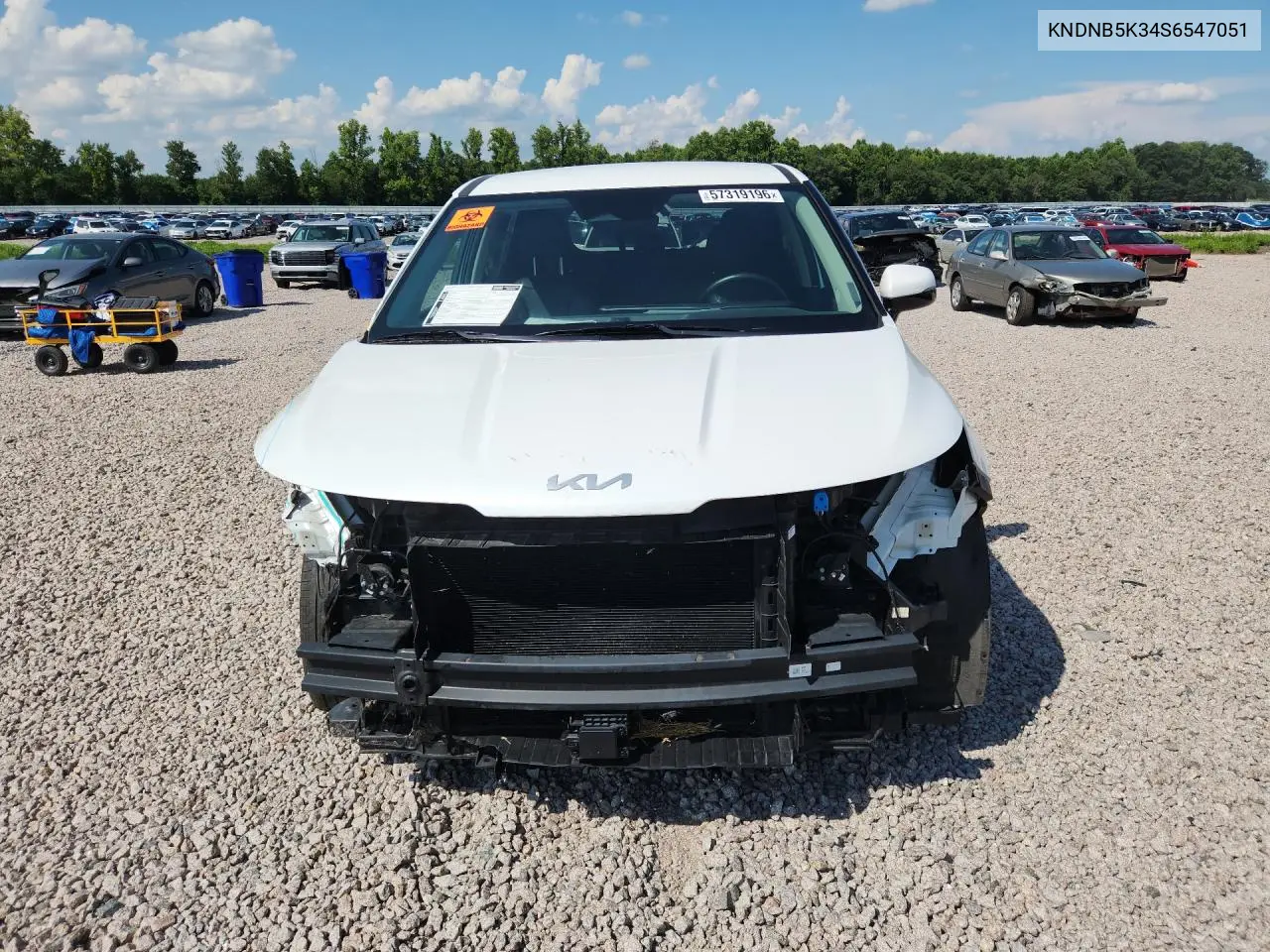 2025 Kia Carnival Lxs VIN: KNDNB5K34S6547051 Lot: 57319196