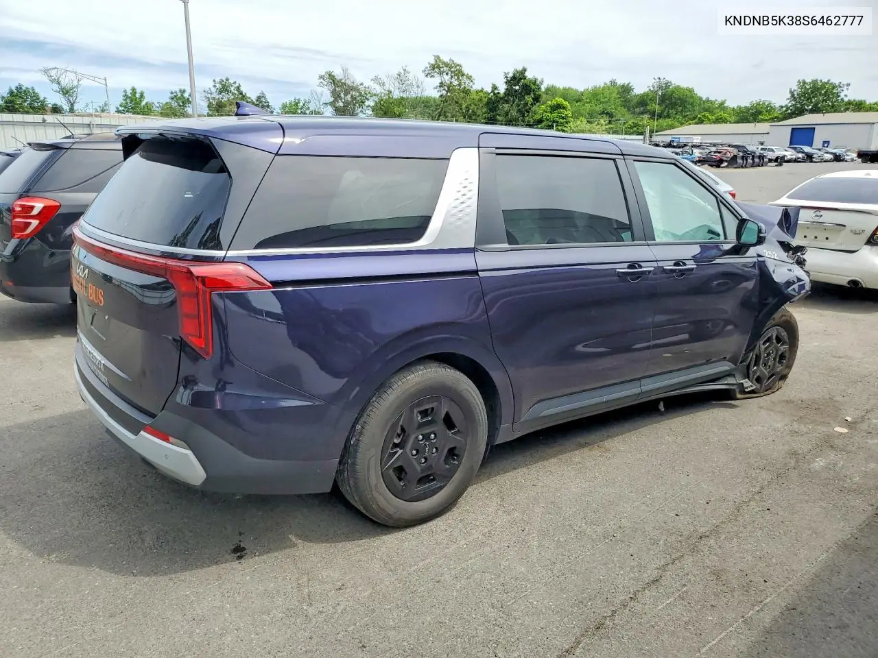 2025 Kia Carnival Lxs VIN: KNDNB5K38S6462777 Lot: 57869186