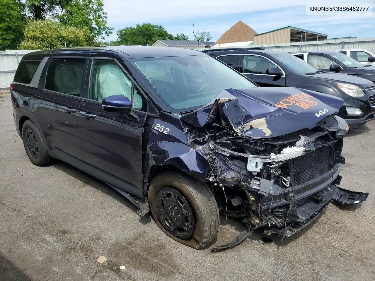 2025 Kia Carnival Lxs VIN: KNDNB5K38S6462777 Lot: 57869186