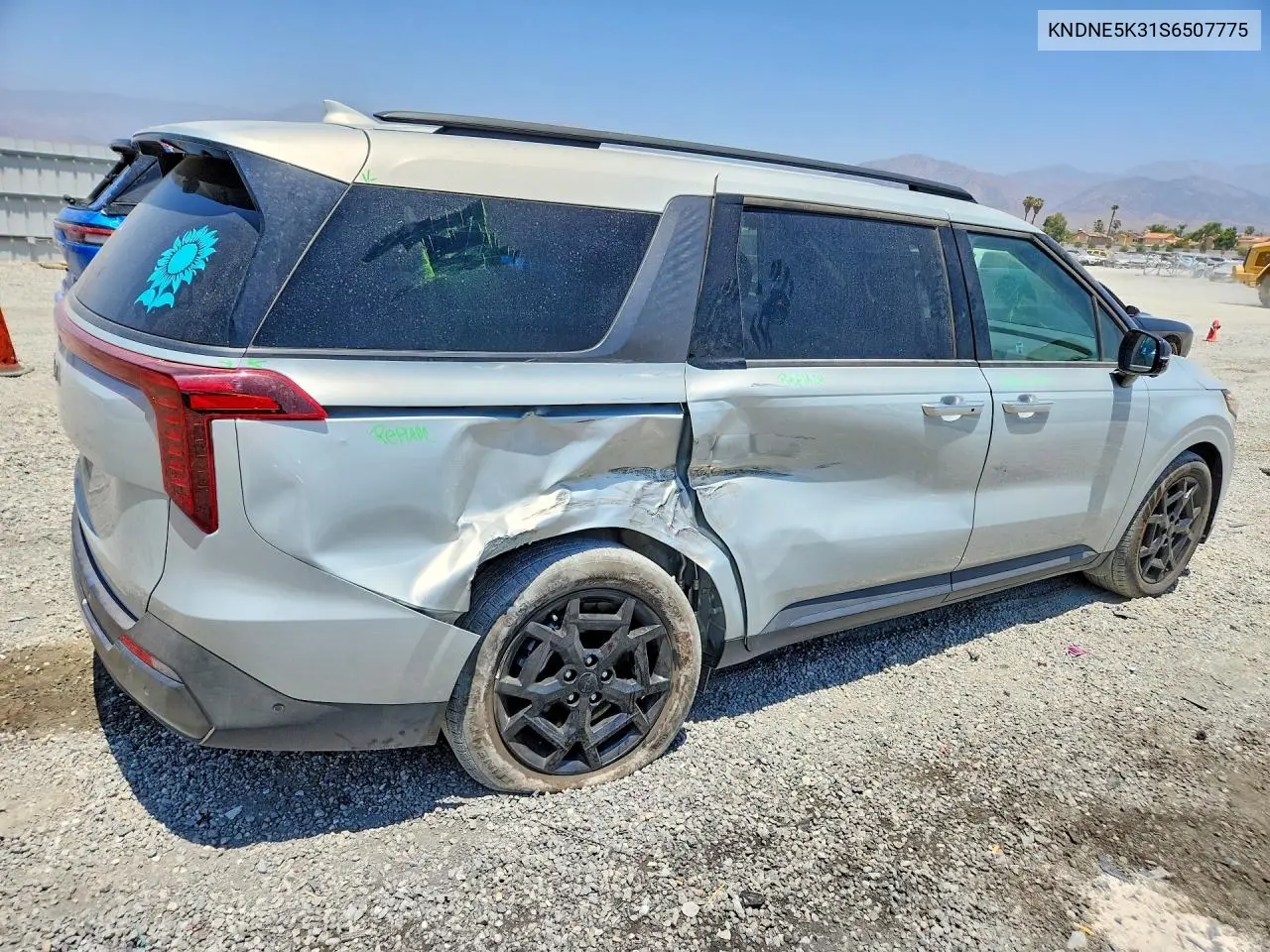 2025 Kia Carnival Sx Prestige VIN: KNDNE5K31S6507775 Lot: 58155316