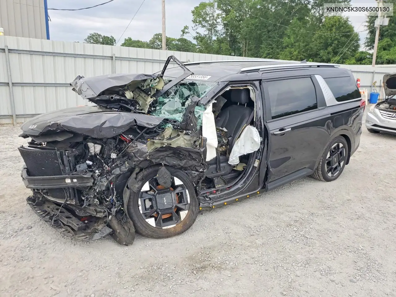 2025 Kia Carnival Ex VIN: KNDNC5K30S6500130 Lot: 58551356