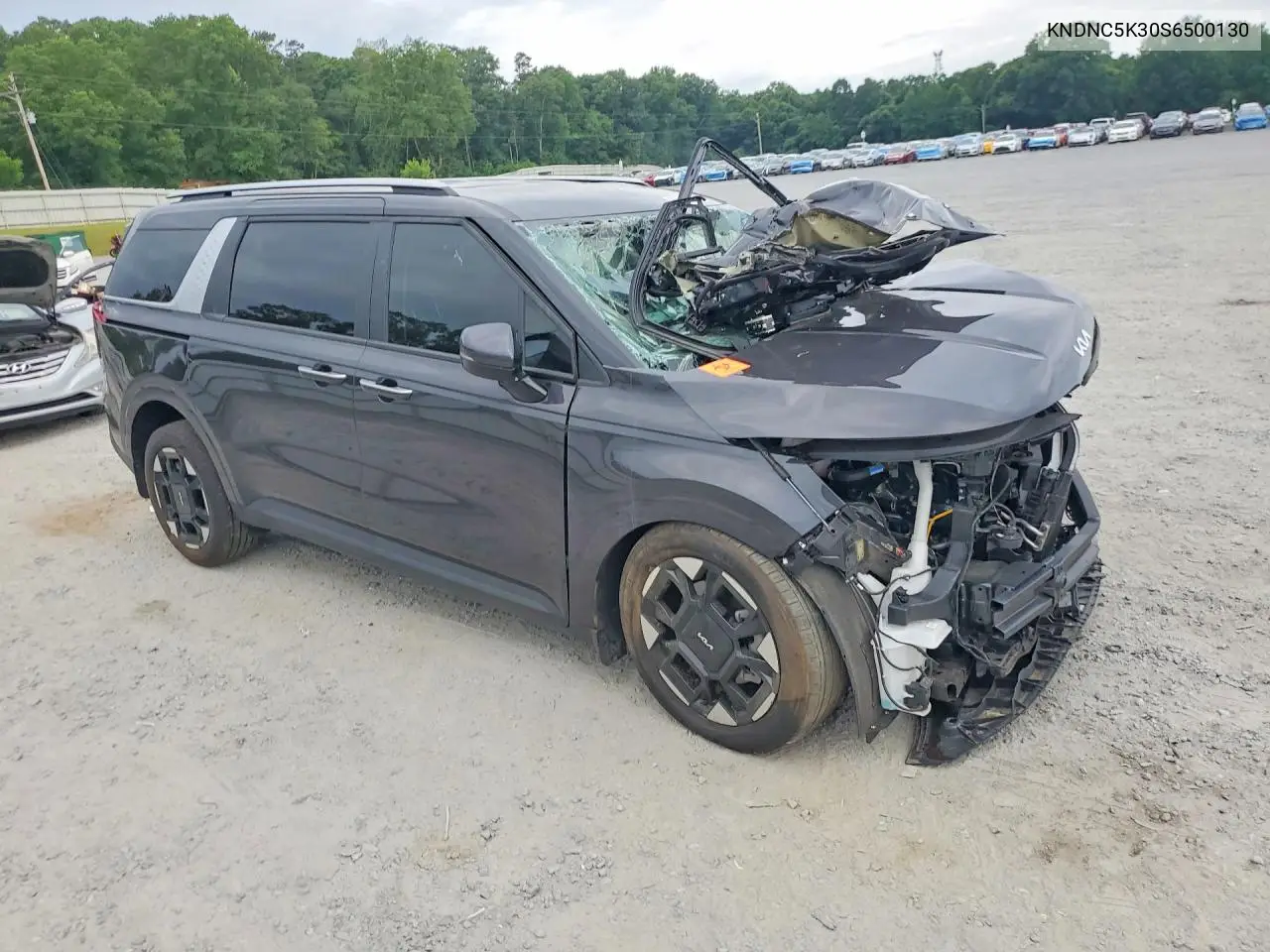 2025 Kia Carnival Ex VIN: KNDNC5K30S6500130 Lot: 58551356