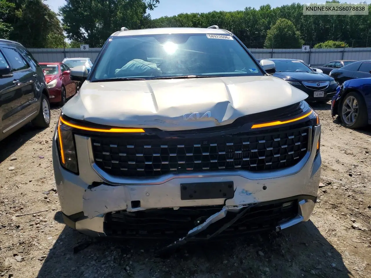 2025 Kia Carnival Hybrid Sx VIN: KNDNE5KA2S6078838 Lot: 58922696