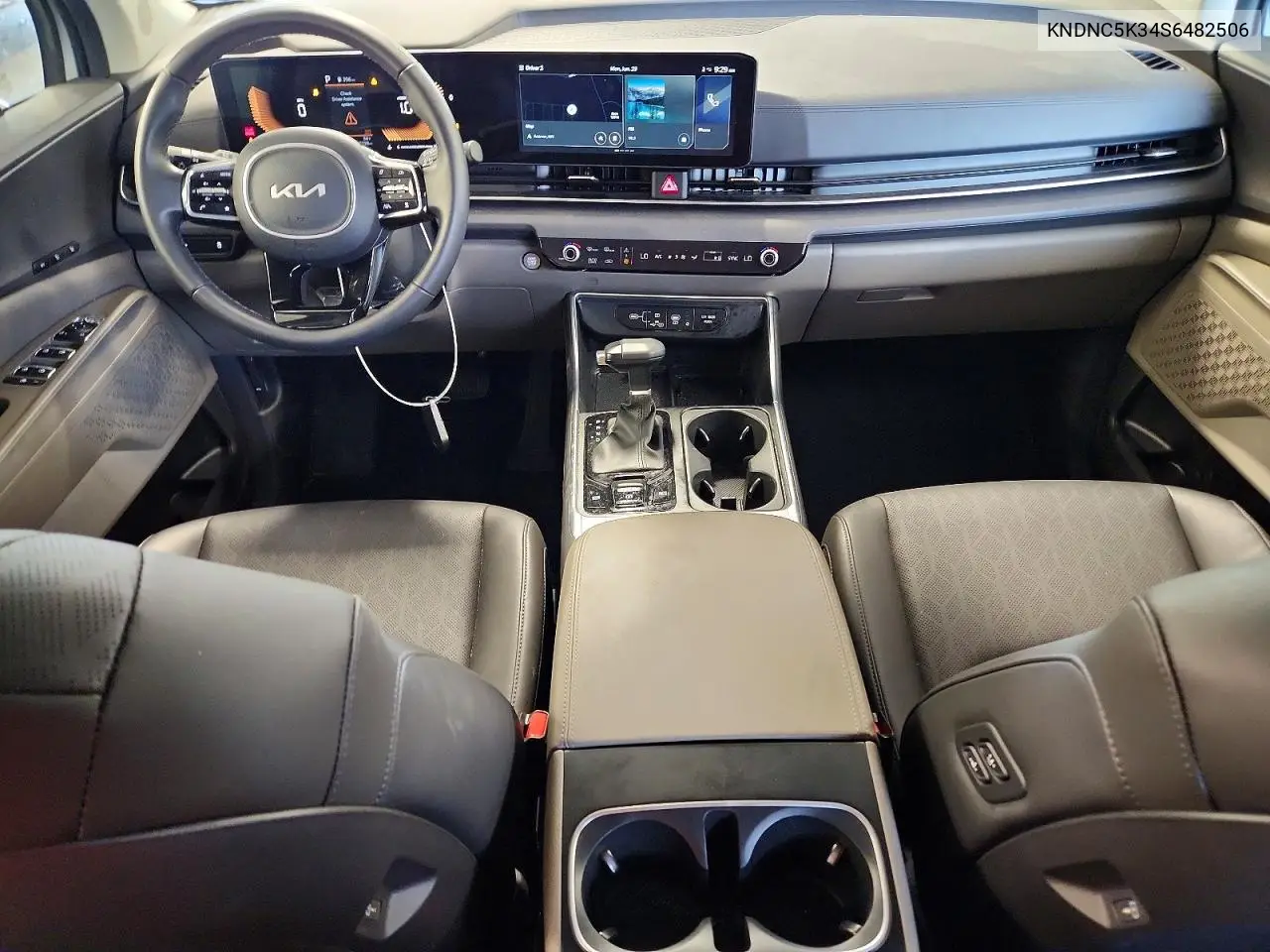 2025 Kia Carnival Ex VIN: KNDNC5K34S6482506 Lot: 59099356