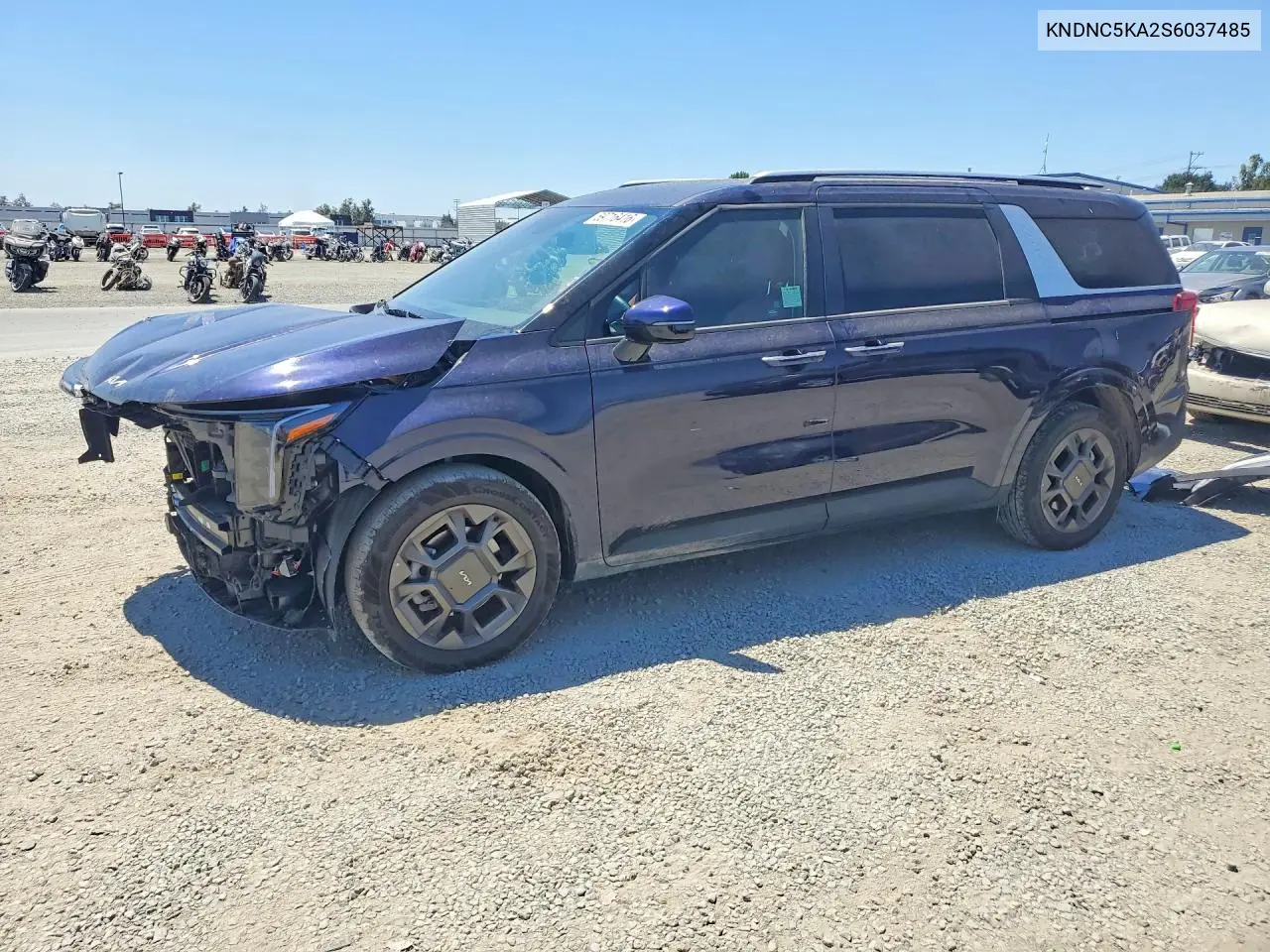 2025 Kia Carnival Ex VIN: KNDNC5KA2S6037485 Lot: 59716416