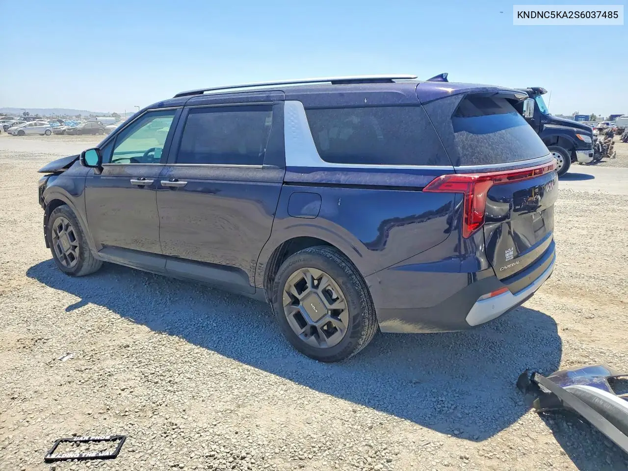 2025 Kia Carnival Ex VIN: KNDNC5KA2S6037485 Lot: 59716416