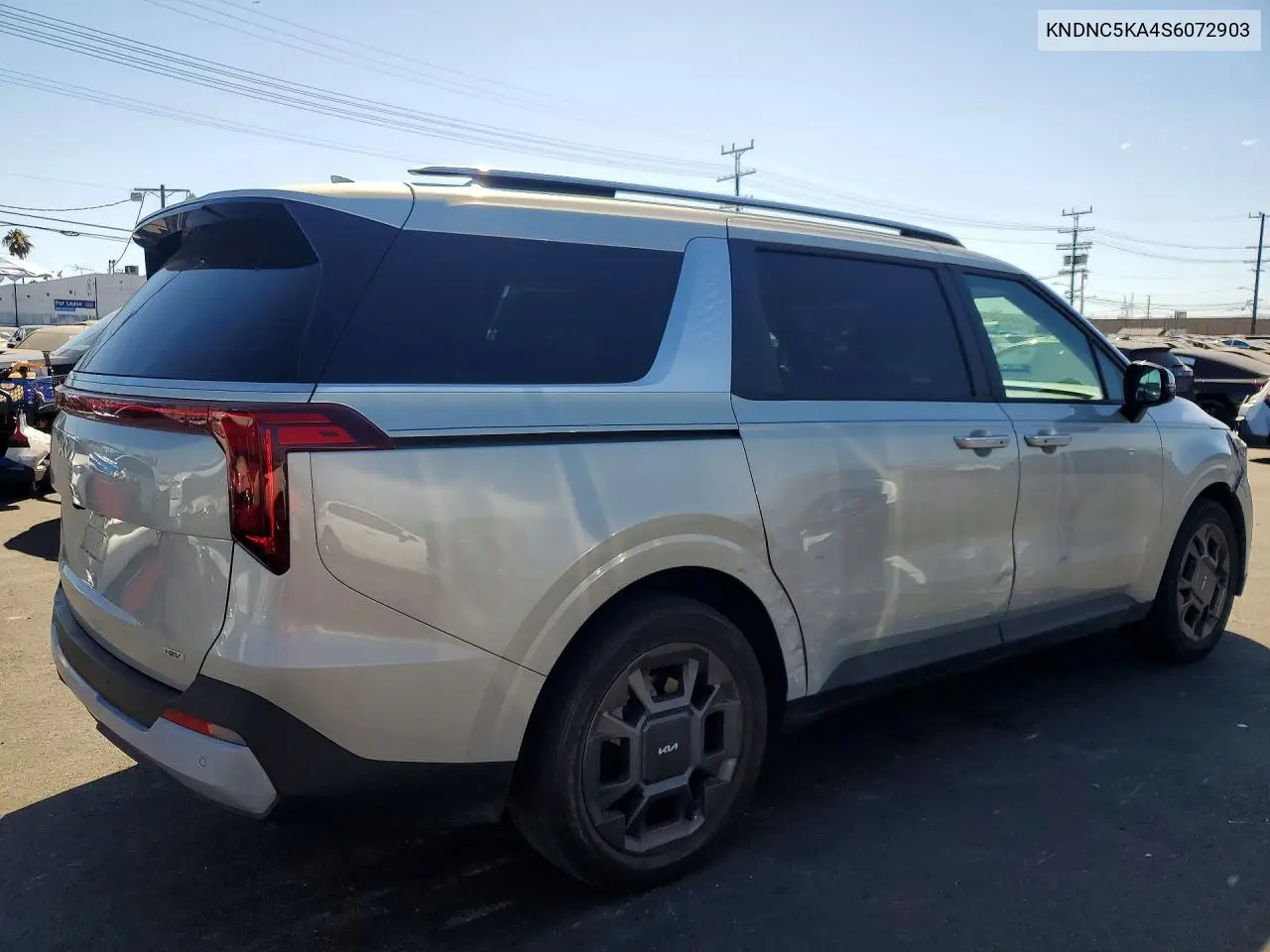 2025 Kia Carnival Ex VIN: KNDNC5KA4S6072903 Lot: 59823286