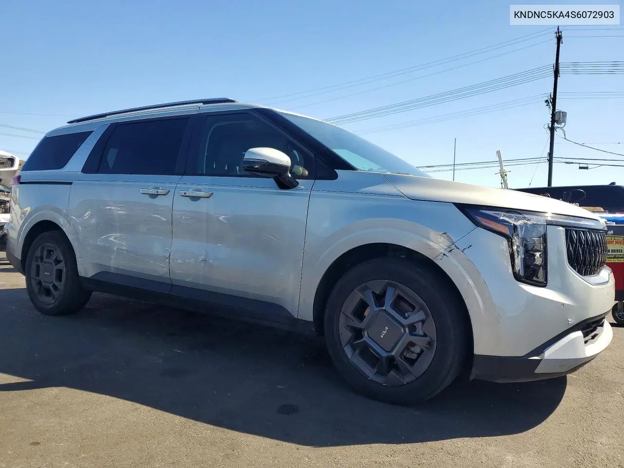2025 Kia Carnival Ex VIN: KNDNC5KA4S6072903 Lot: 59823286