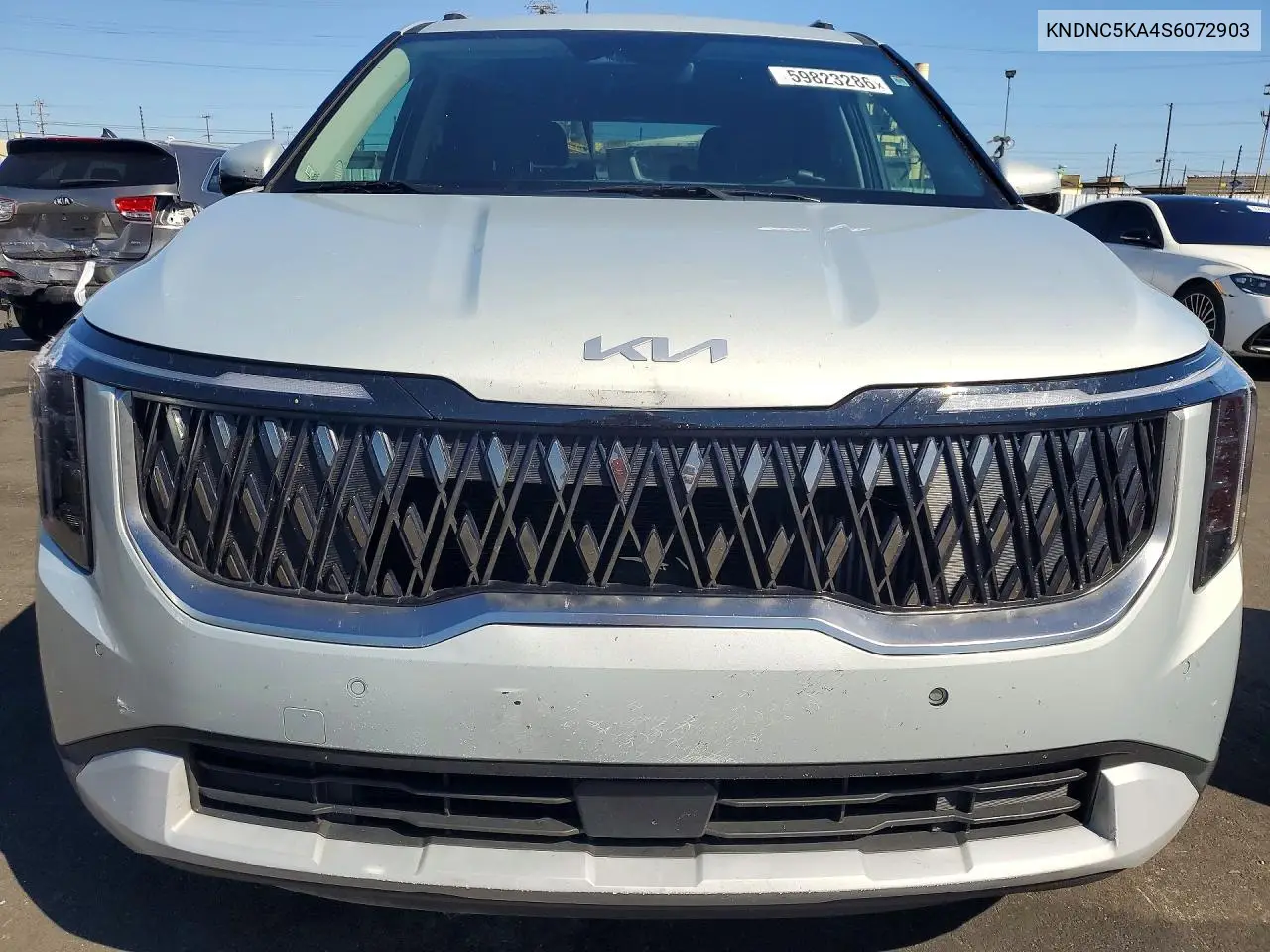 2025 Kia Carnival Ex VIN: KNDNC5KA4S6072903 Lot: 59823286