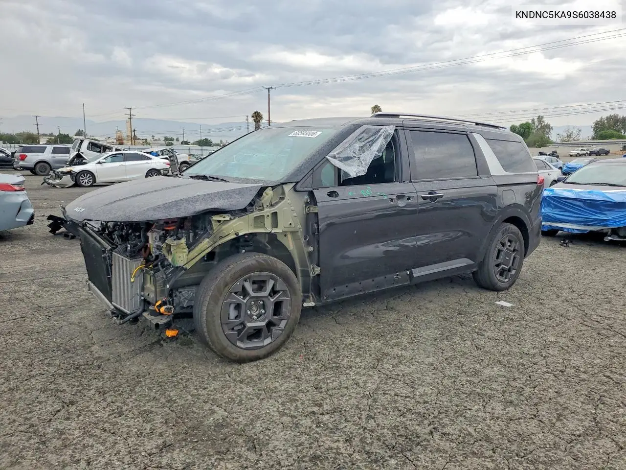 2025 Kia Carnival Ex VIN: KNDNC5KA9S6038438 Lot: 60593006