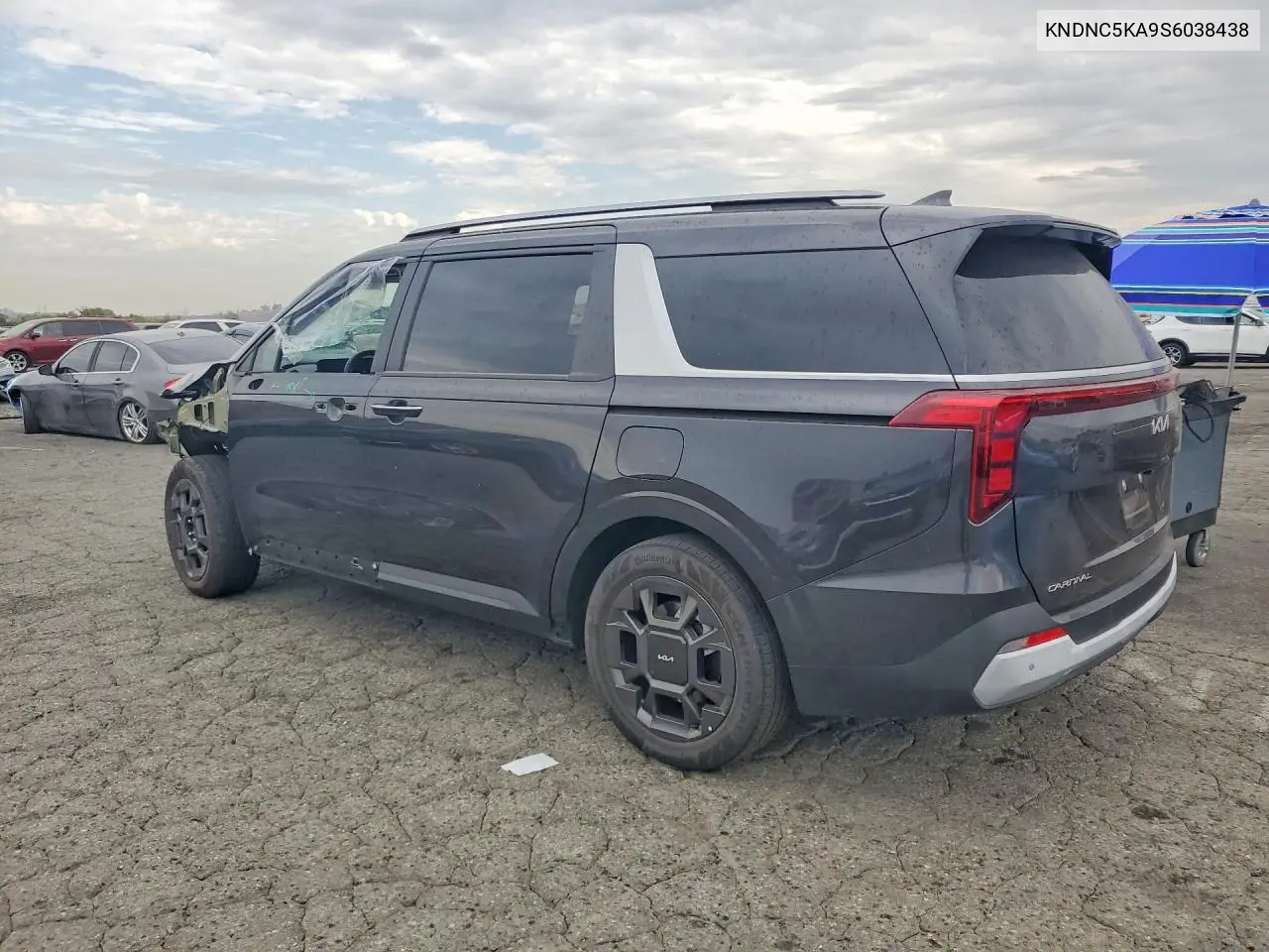 2025 Kia Carnival Ex VIN: KNDNC5KA9S6038438 Lot: 60593006