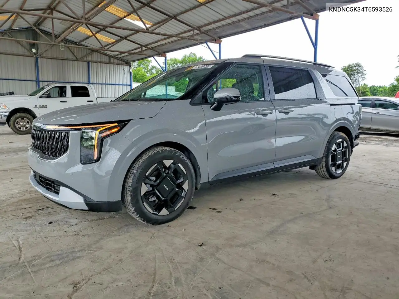 2026 Kia Carnival Ex VIN: KNDNC5K34T6593526 Lot: 57490726