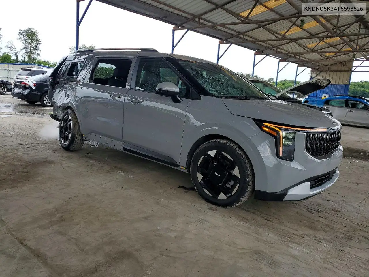 2026 Kia Carnival Ex VIN: KNDNC5K34T6593526 Lot: 57490726