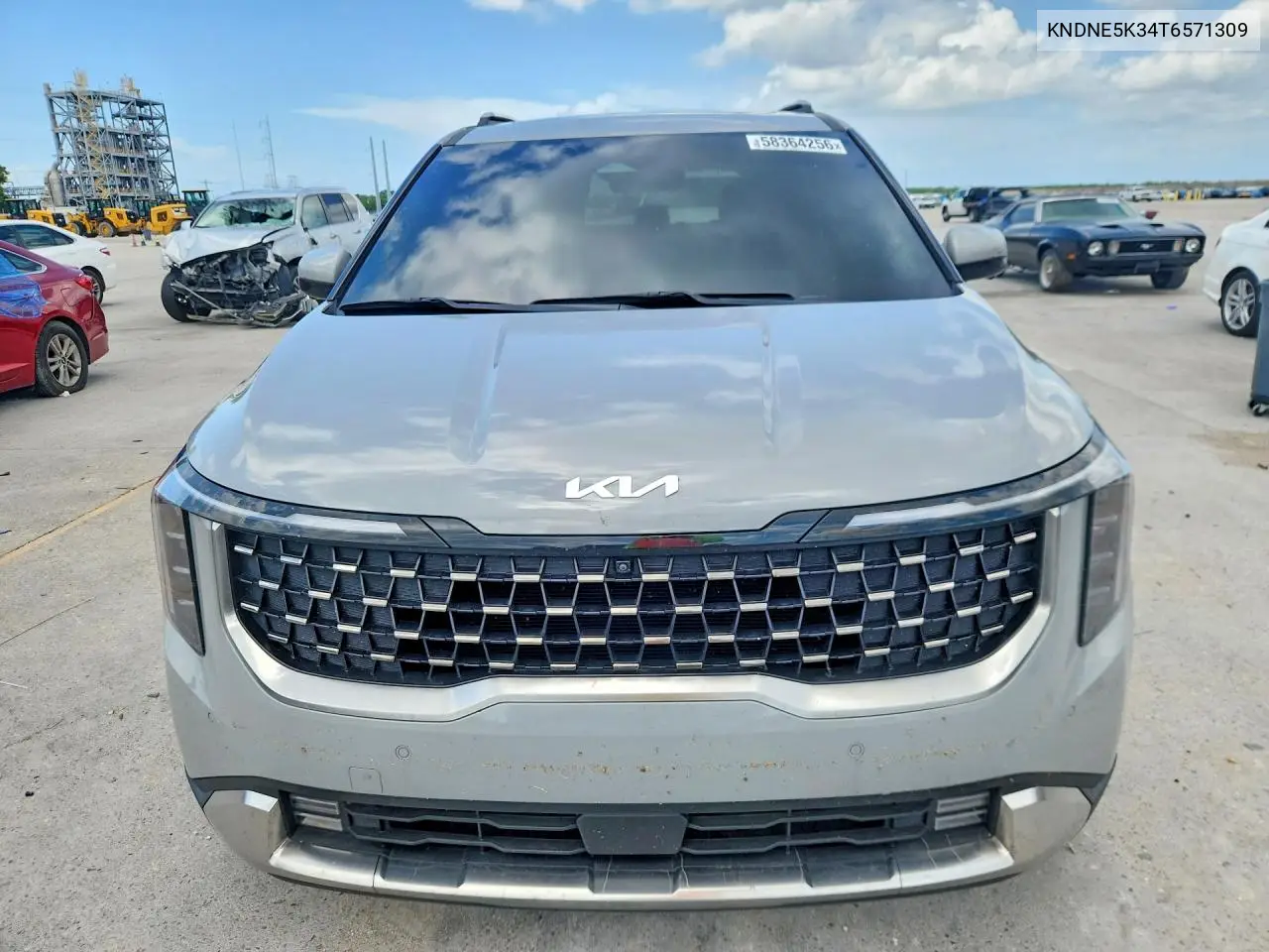 2026 Kia Carnival Sx VIN: KNDNE5K34T6571309 Lot: 58364256