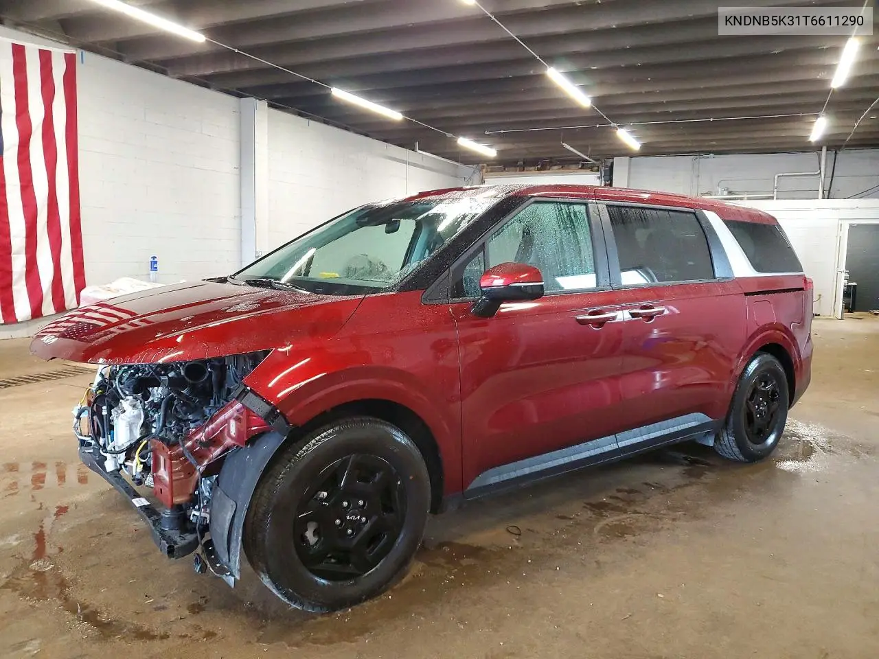 2026 Kia Carnival Lxs VIN: KNDNB5K31T6611290 Lot: 60082036