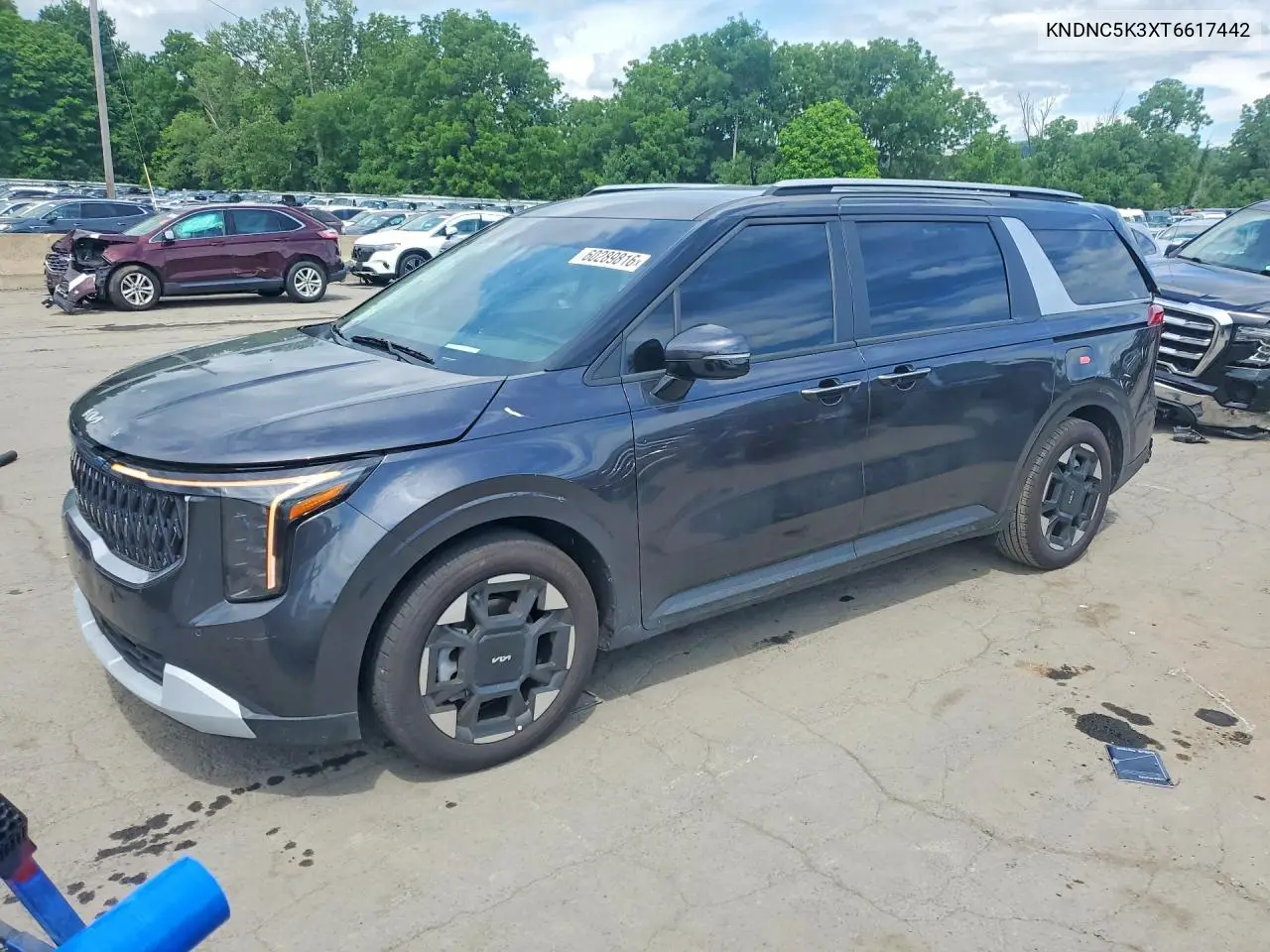 2026 Kia Carnival Ex VIN: KNDNC5K3XT6617442 Lot: 60289816