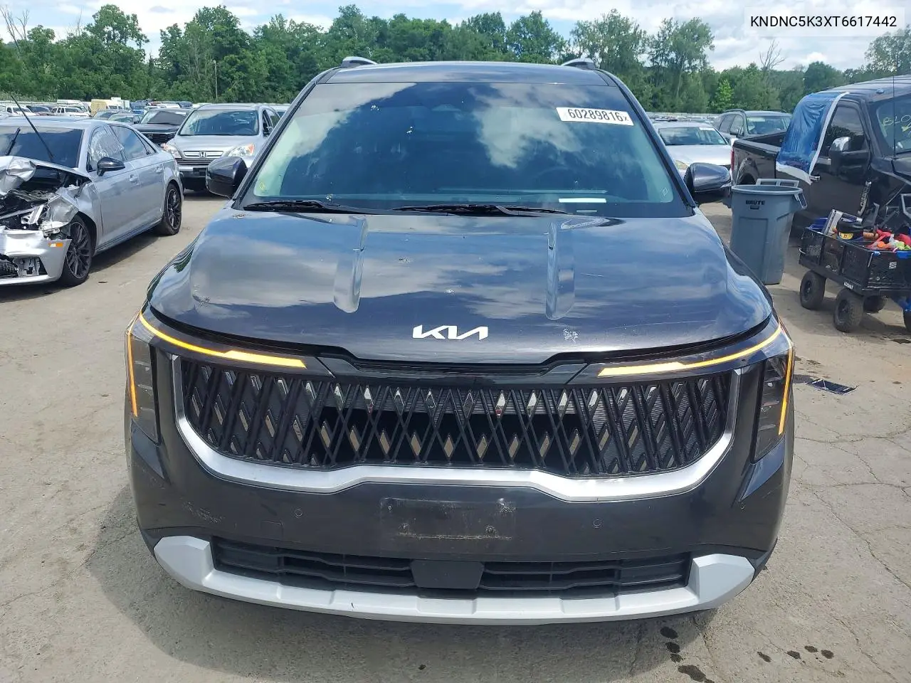 2026 Kia Carnival Ex VIN: KNDNC5K3XT6617442 Lot: 60289816