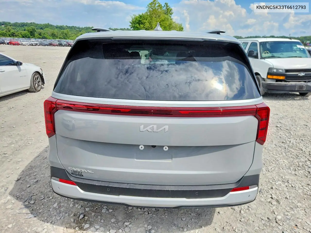2026 Kia Carnival Ex VIN: KNDNC5K33T6612793 Lot: 61005956