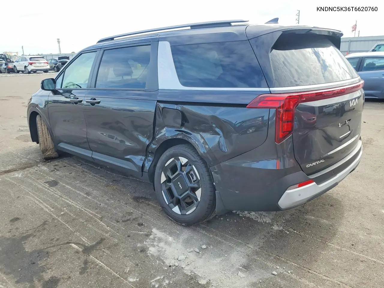 2026 Kia Carnival Ex VIN: KNDNC5K36T6620760 Lot: 61244016
