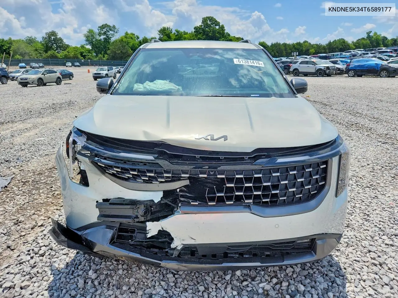 2026 Kia Carnival Sx VIN: KNDNE5K34T6589177 Lot: 61381416